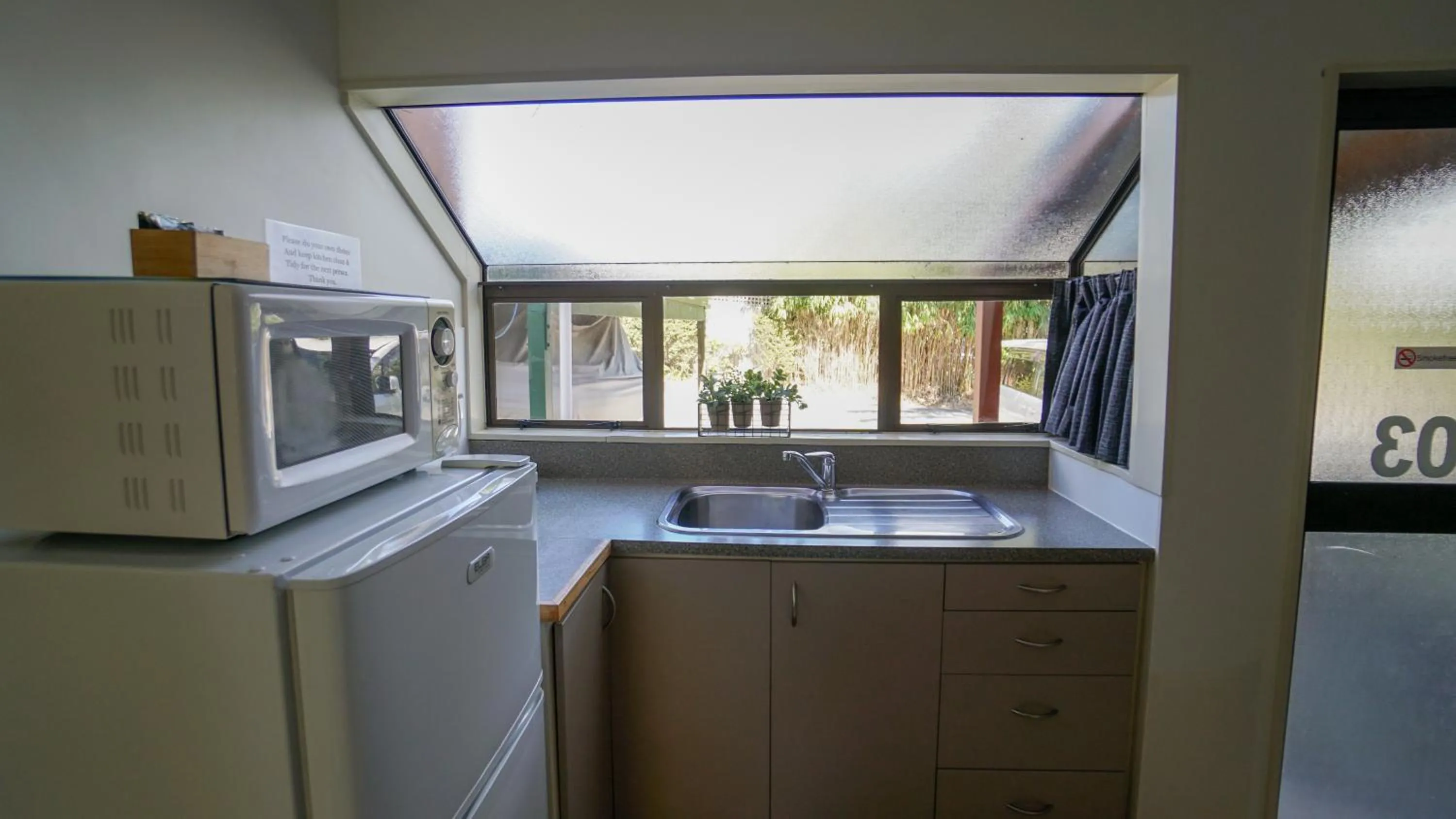 Kitchen or kitchenette in Whangarei Central Holiday Park