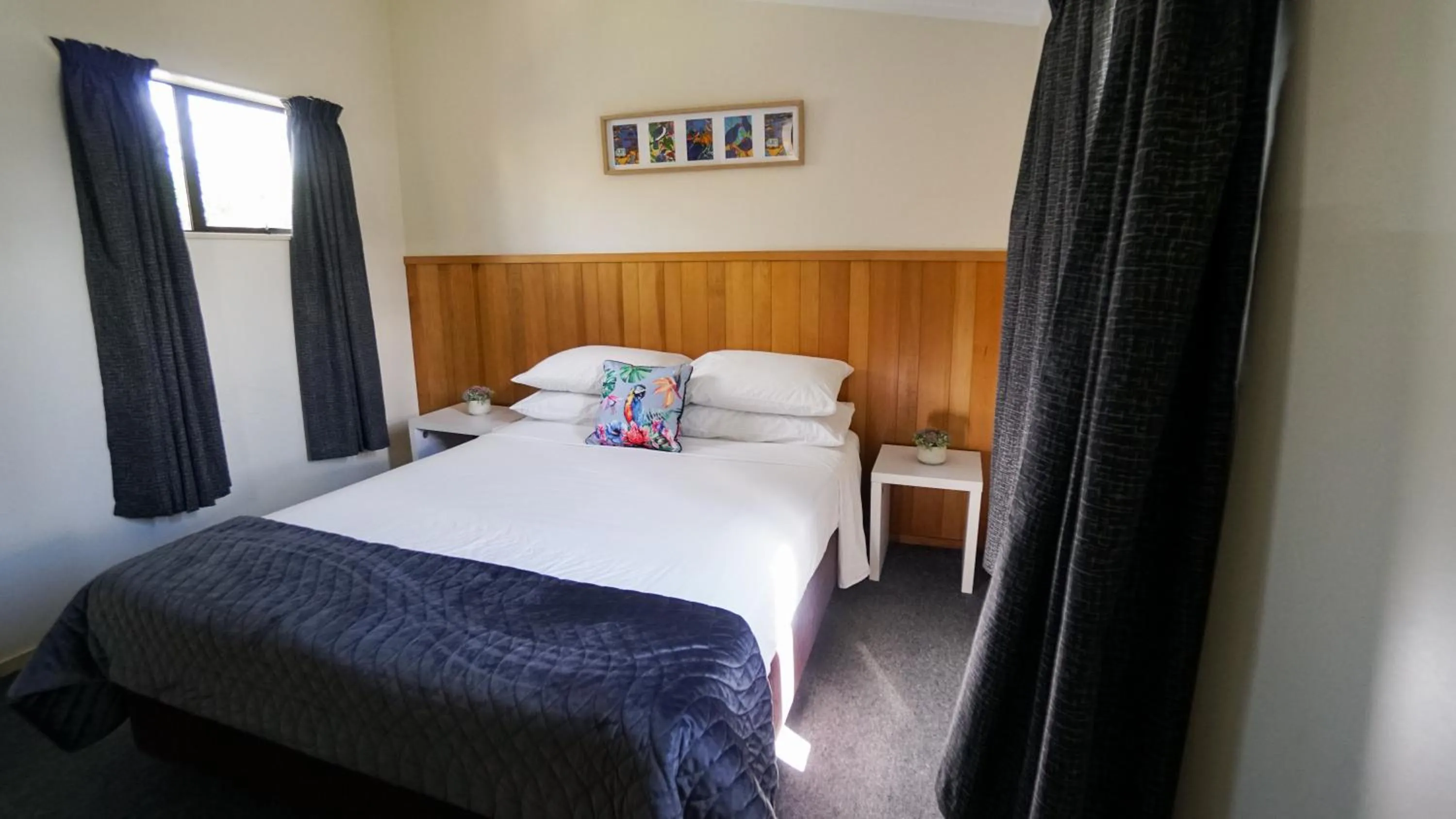 Bed in Whangarei Central Holiday Park