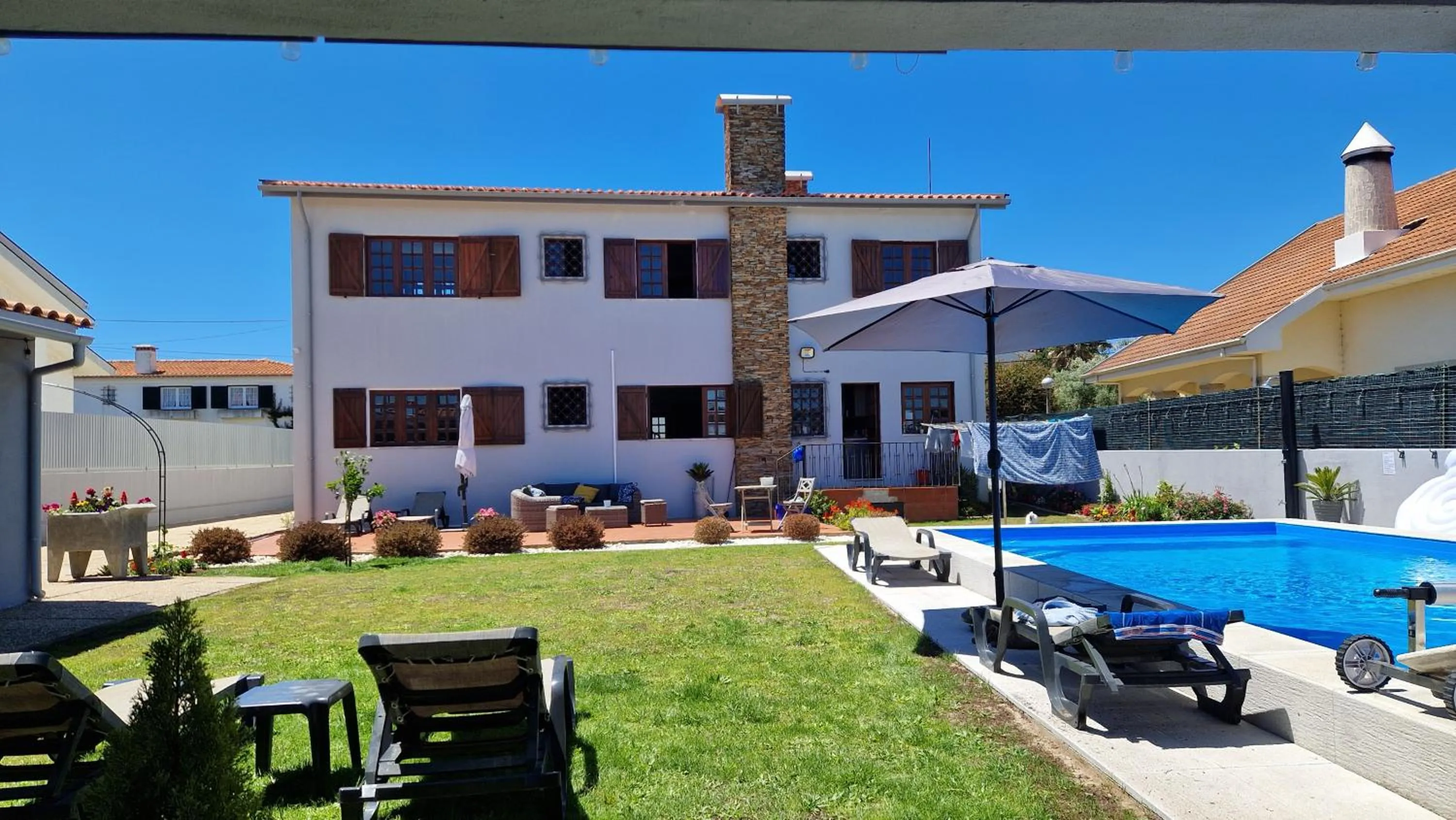 Garden view in Beachwalk guesthouse