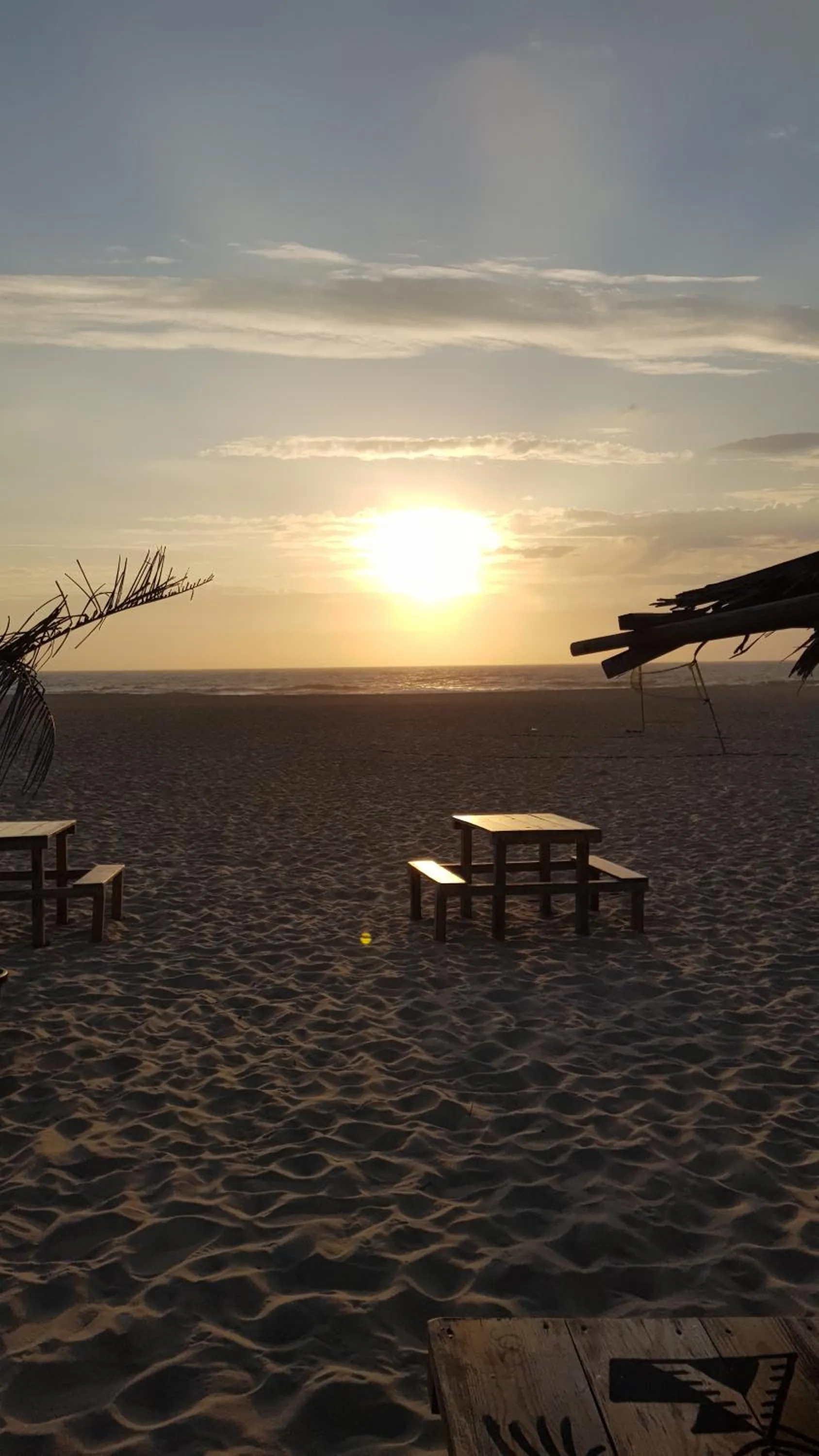 Sunset in Beachwalk guesthouse