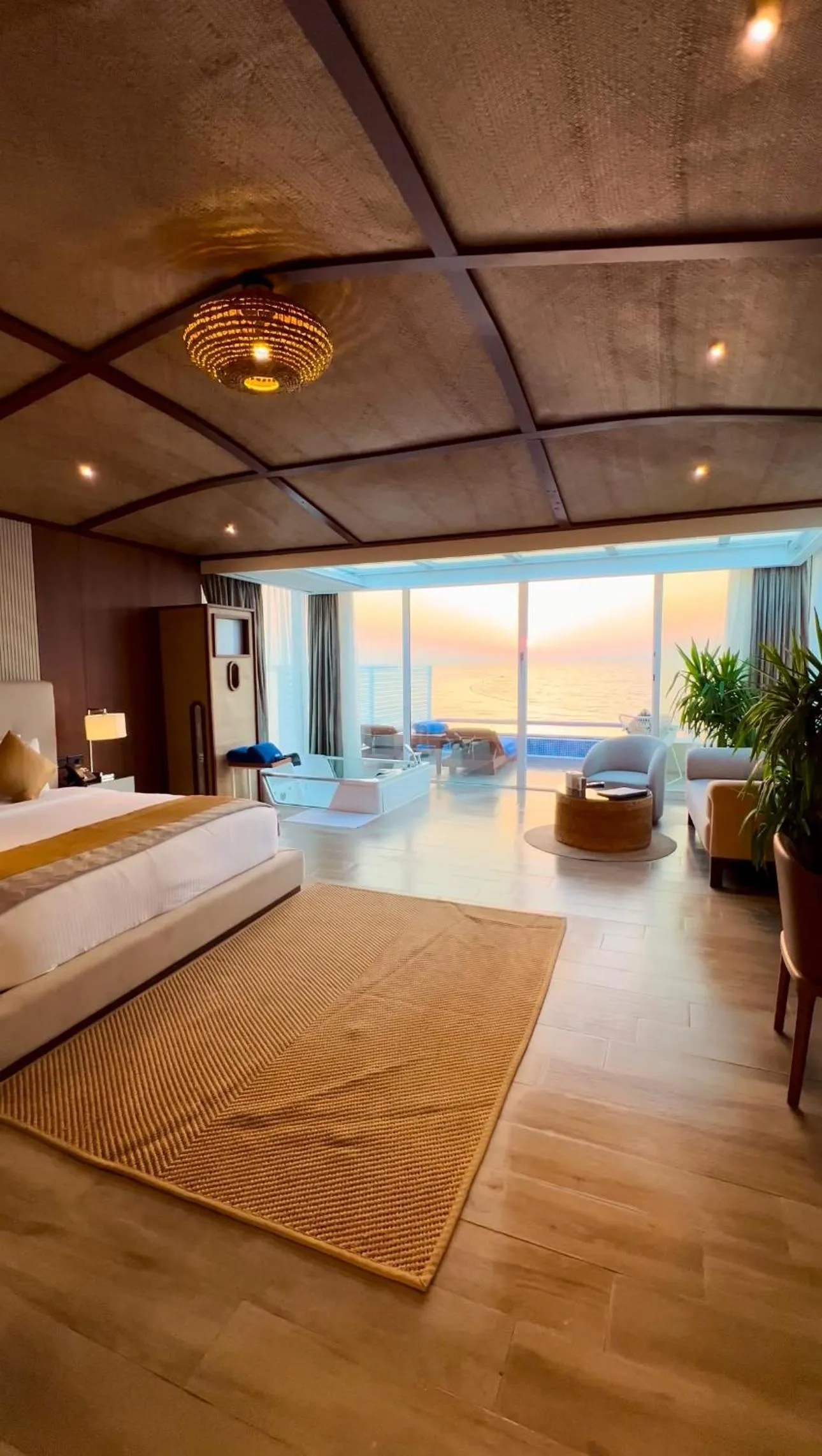 Bedroom in Jaw Resort & Spa