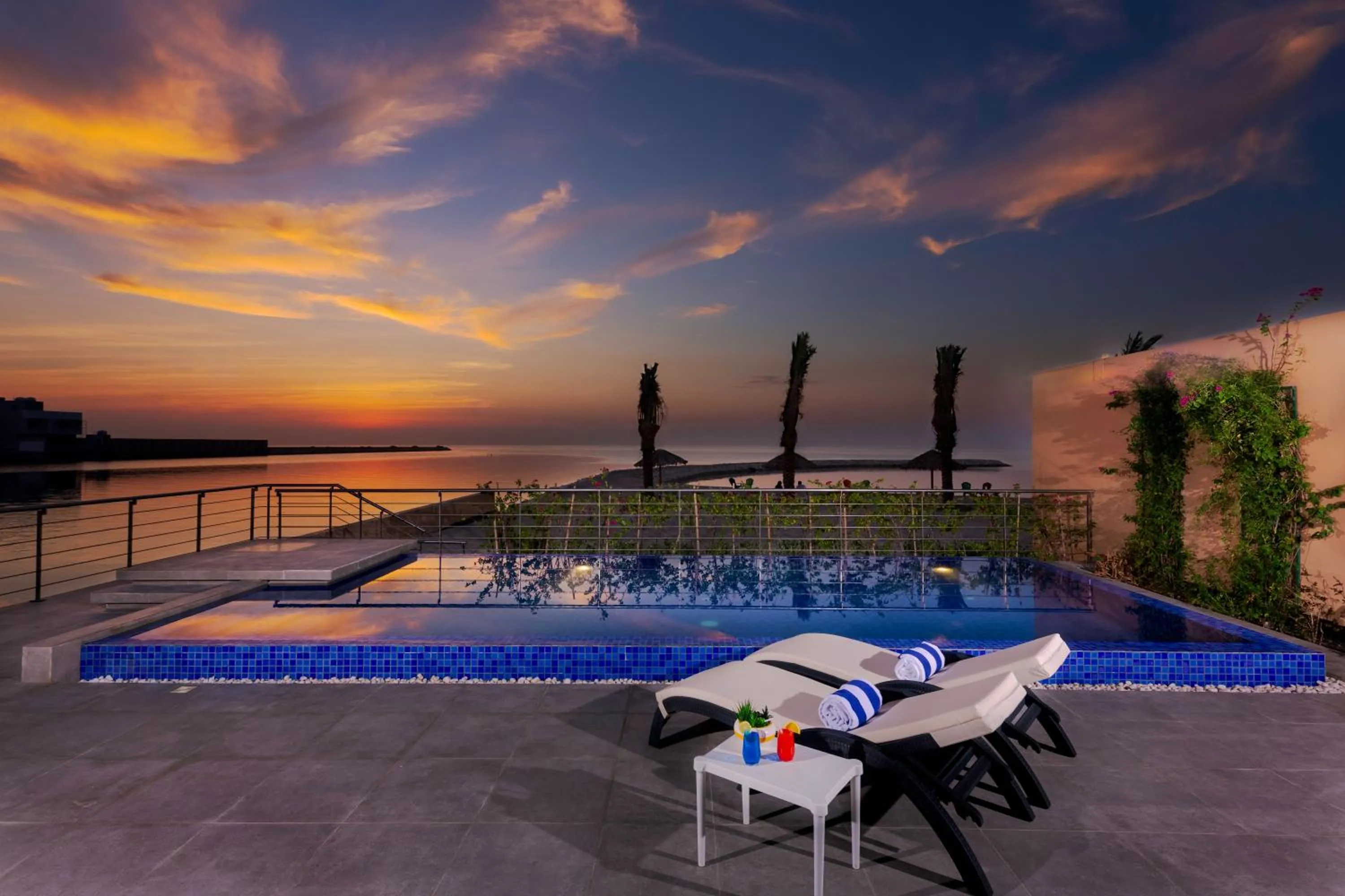 Patio in Jaw Resort & Spa