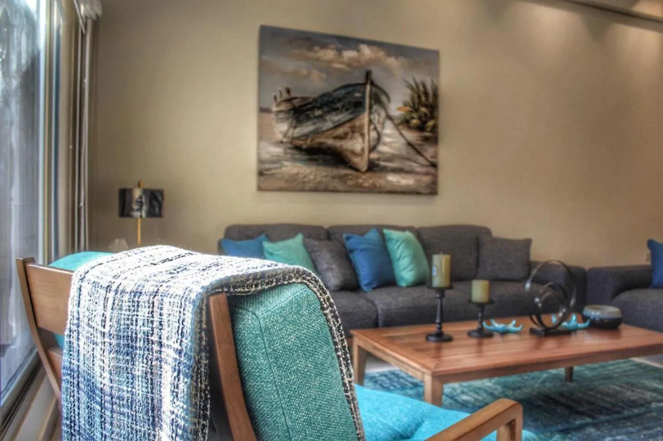 Living room in Jaw Resort & Spa