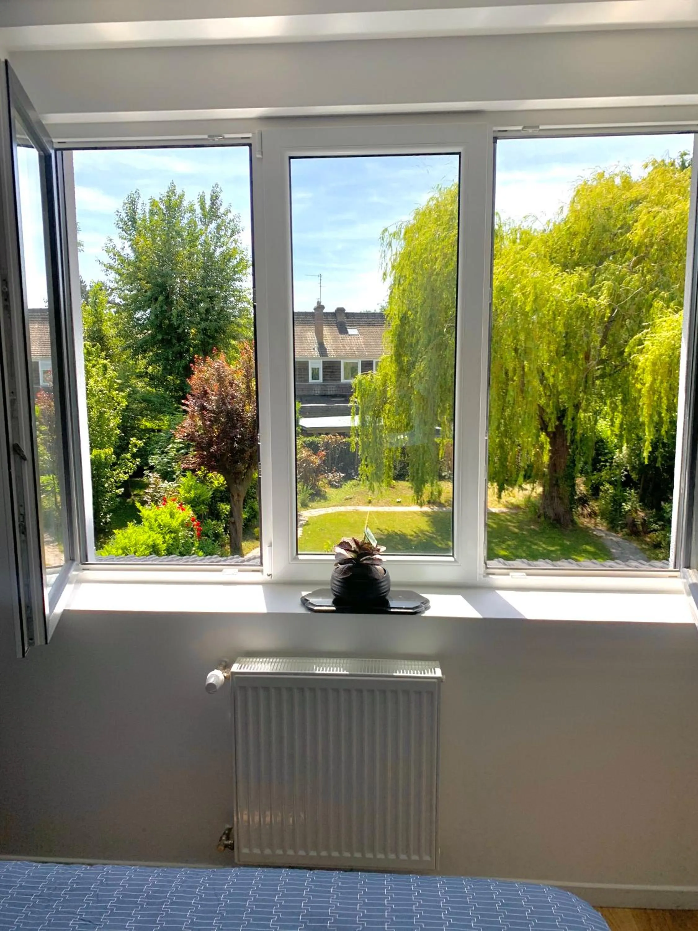 Garden view in La Demeure Marcquoise