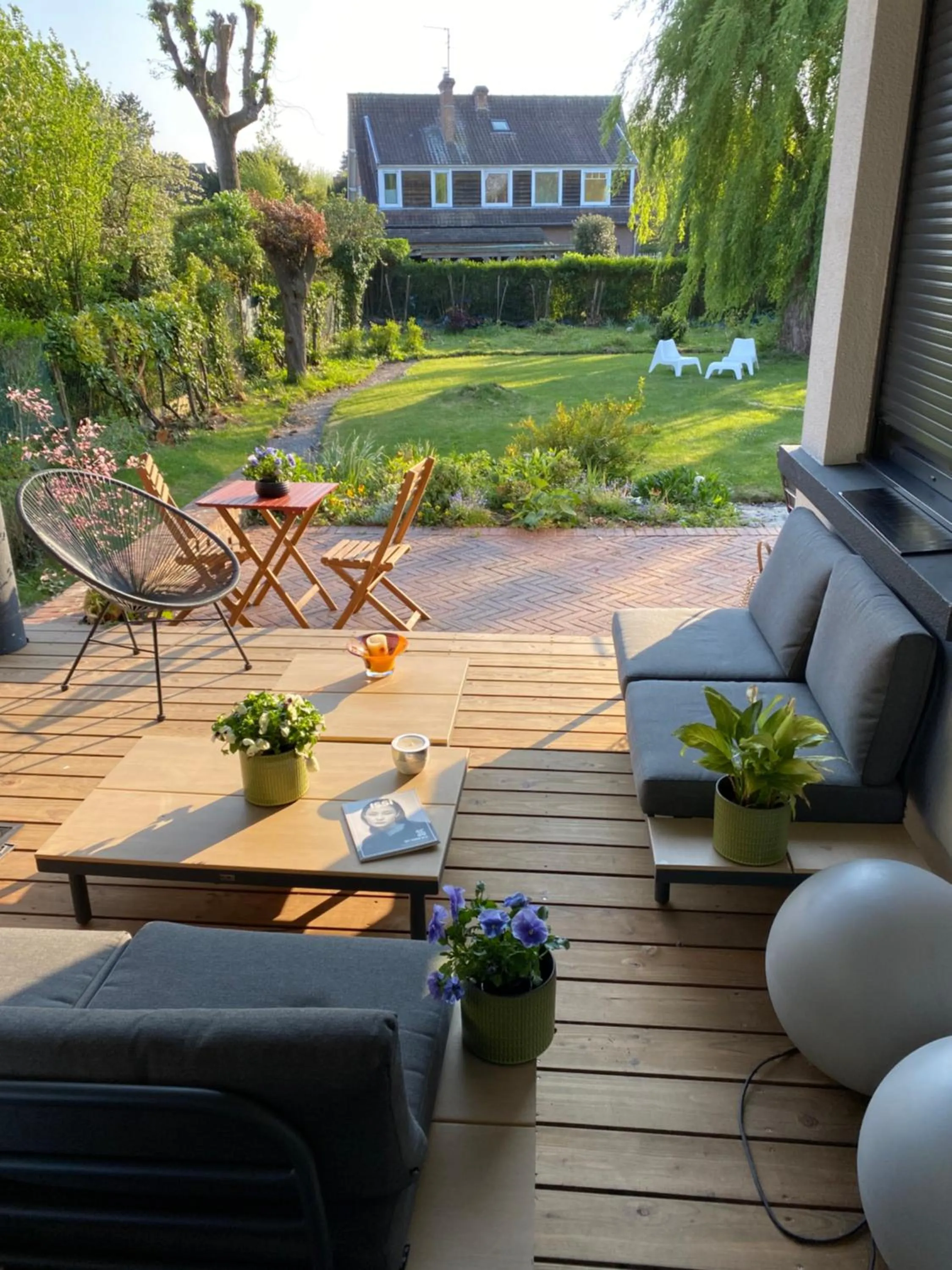 Garden in La Demeure Marcquoise