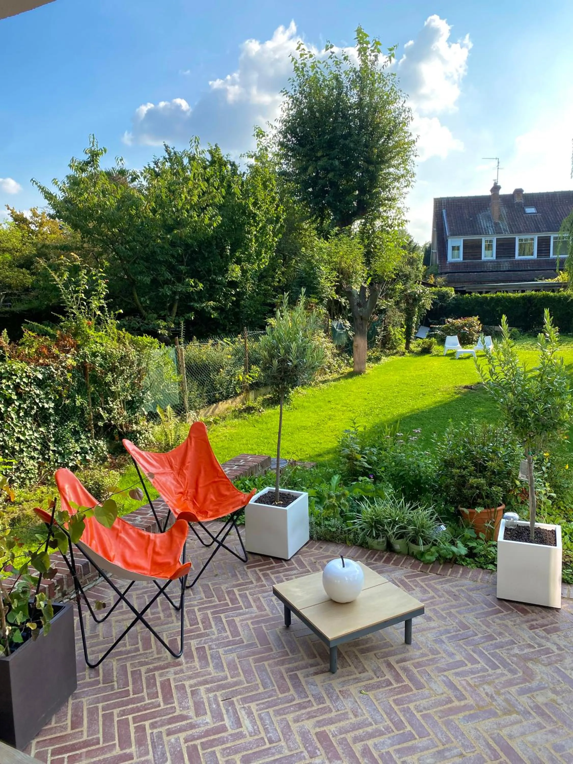 Patio in La Demeure Marcquoise