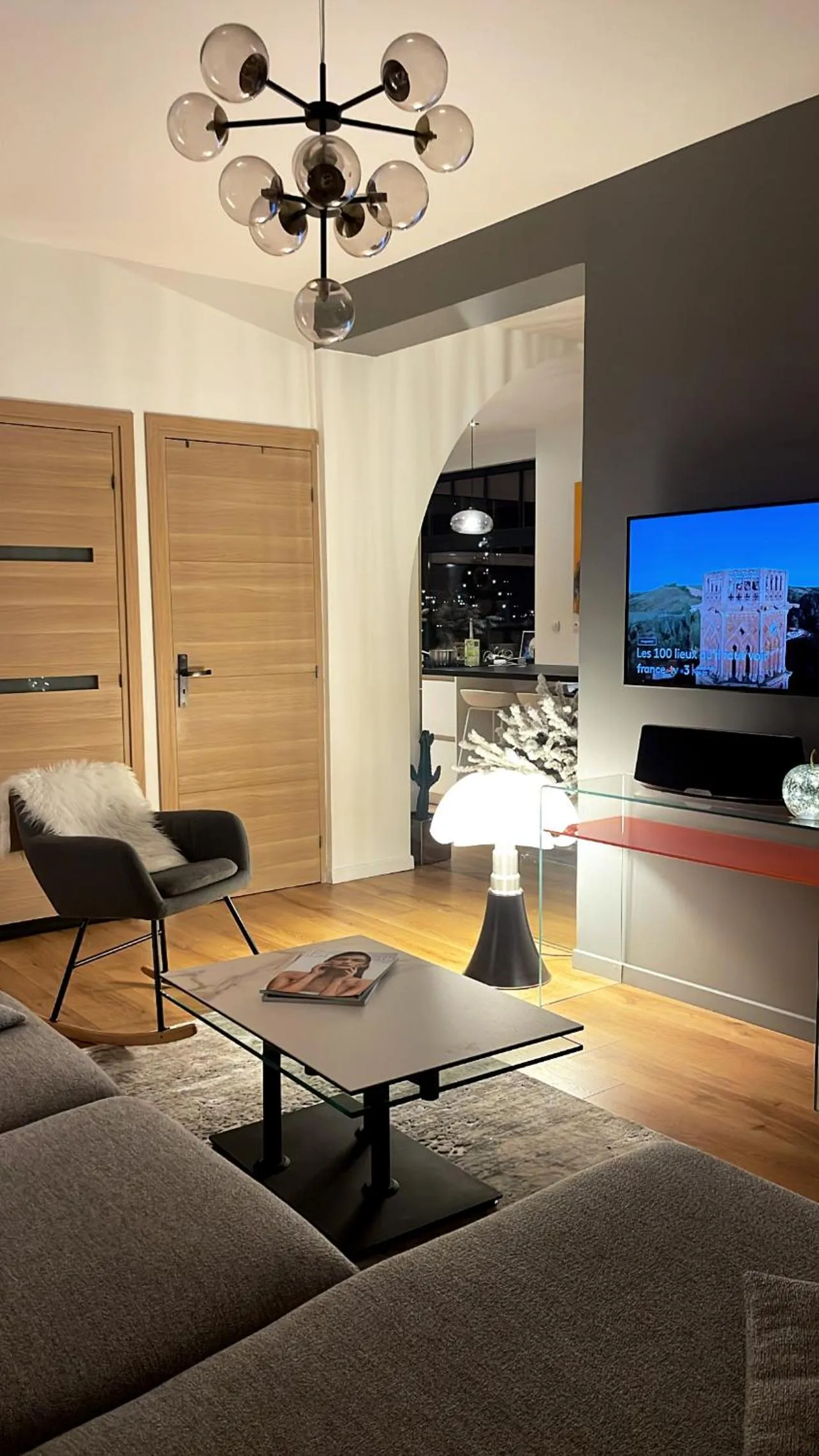 Living room in La Demeure Marcquoise
