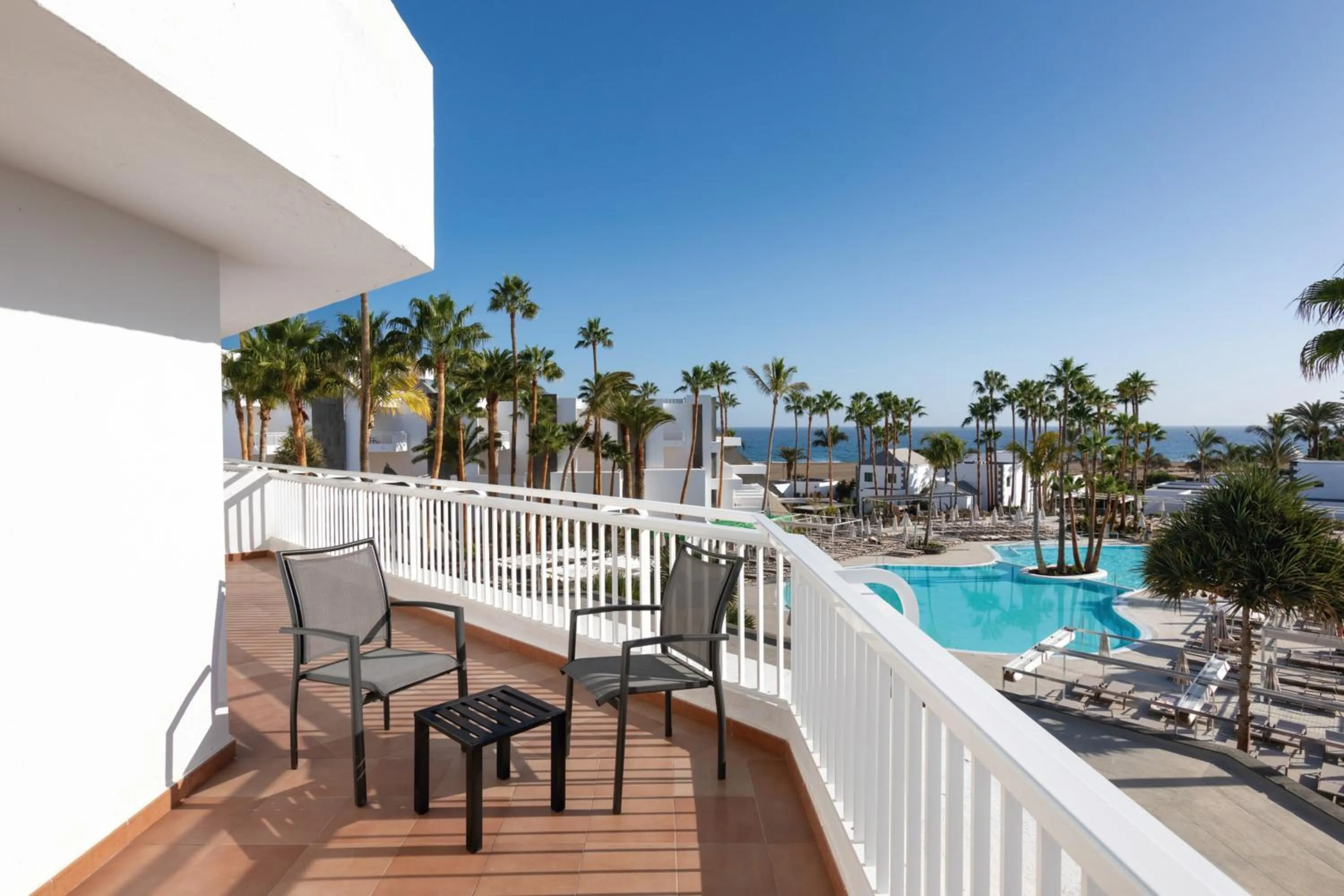 Balcony/Terrace in Hotel Riu Paraiso Lanzarote - All Inclusive