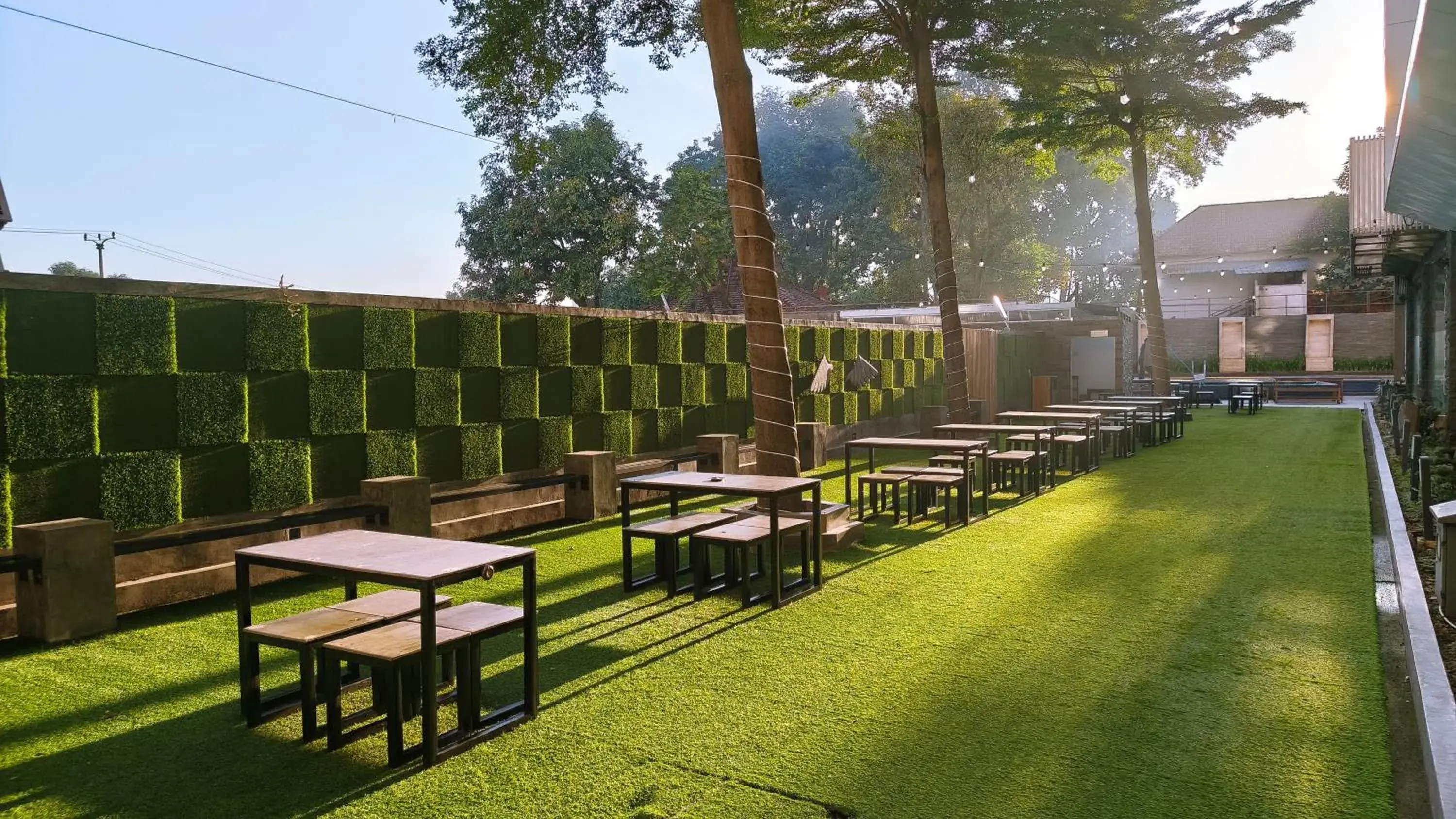 Garden view in Yasmin Hotel Karawaci Garden view in Yasmin Hotel Karawaci