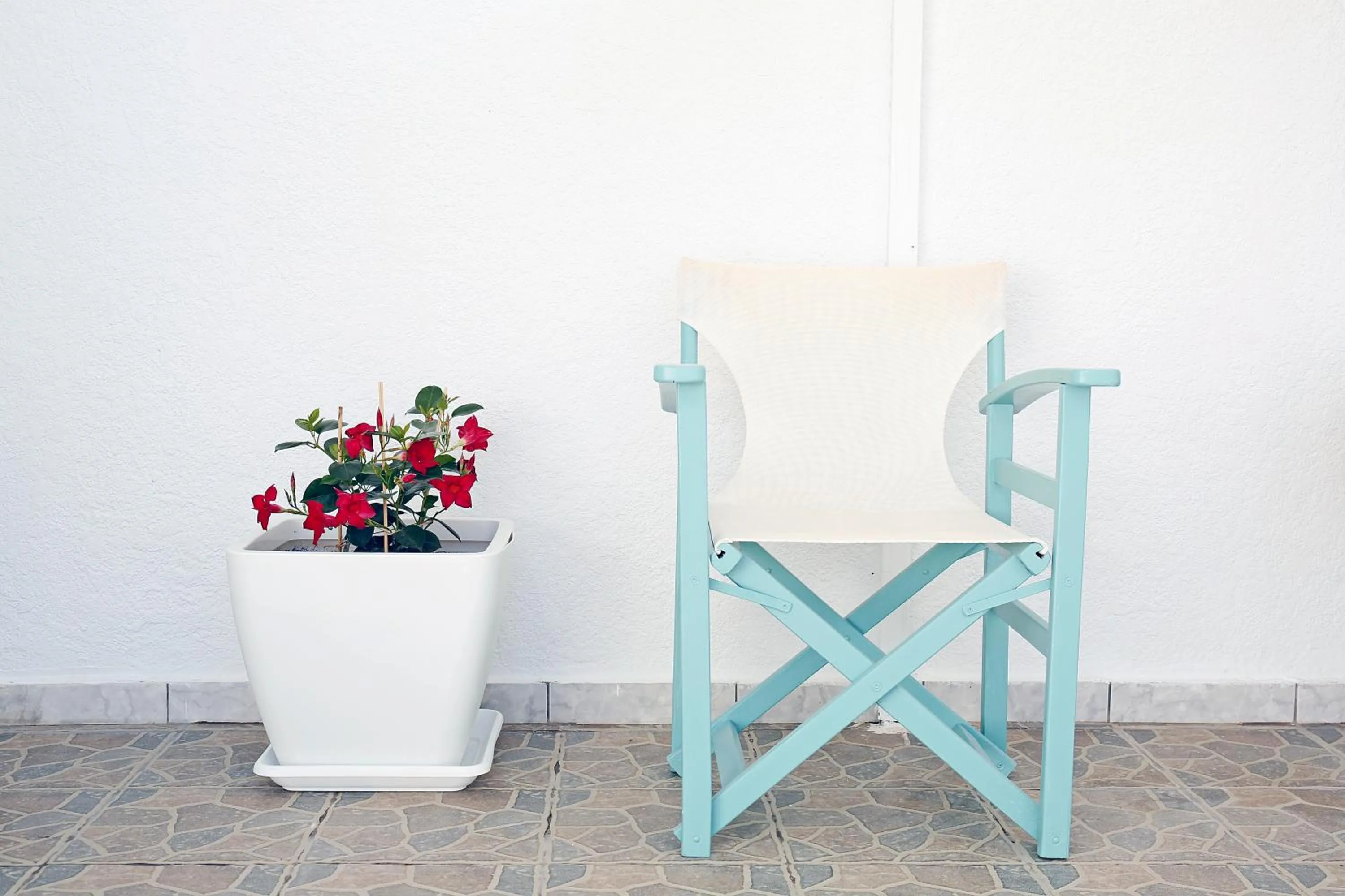 Patio in Agistri Apartments