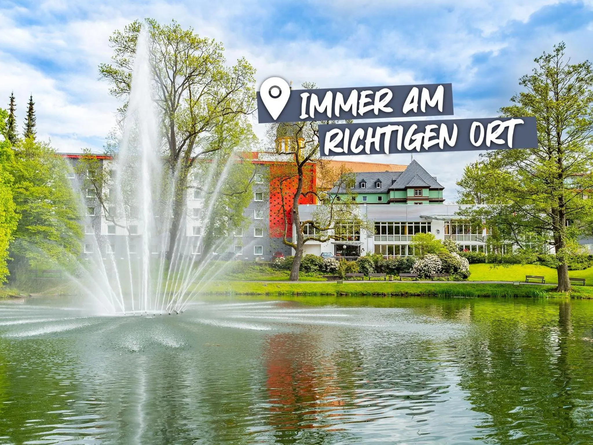 Street view in ACHAT Hotel Suhl