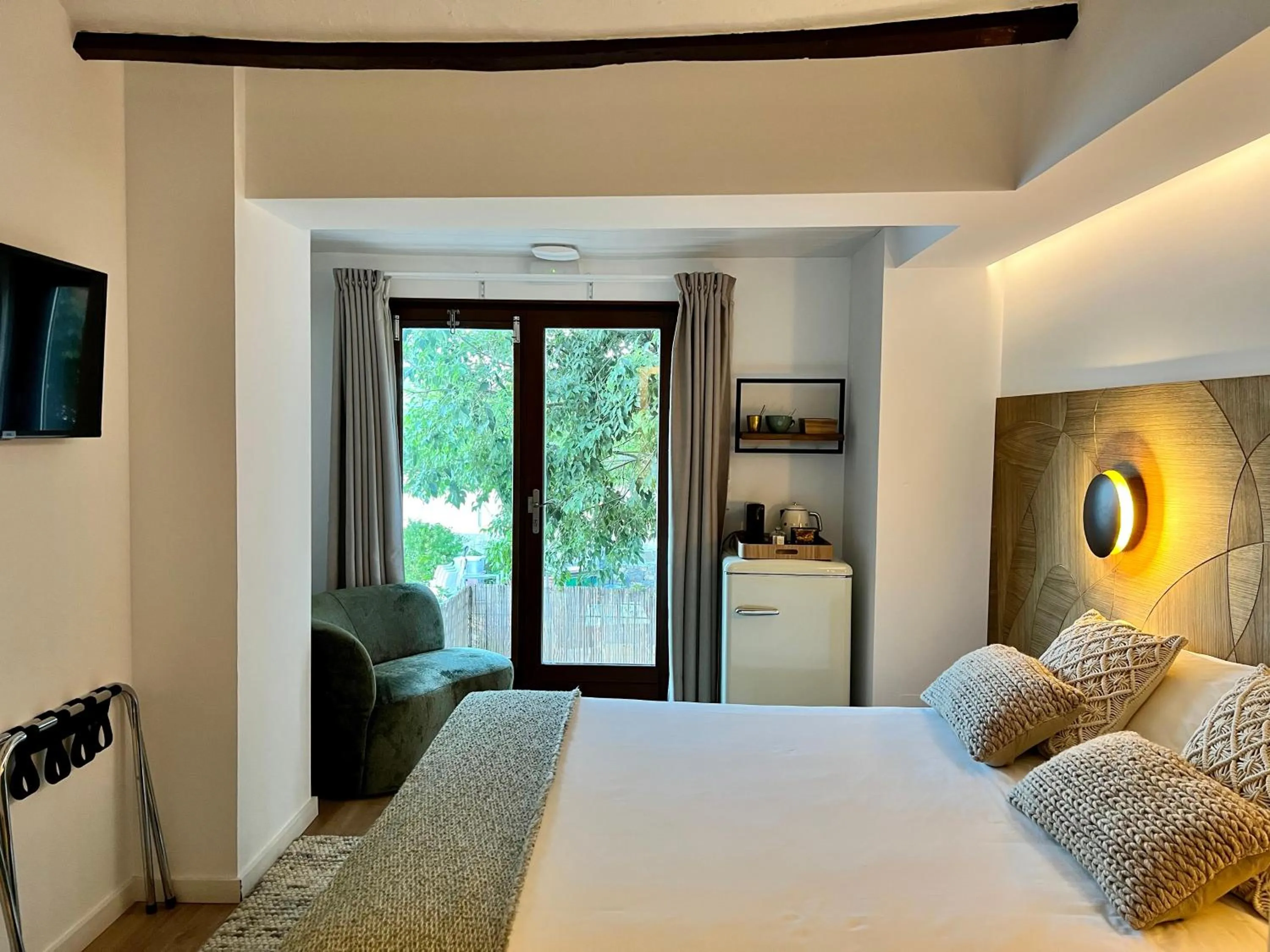 Bed in Hostal del vino LA COSTERA