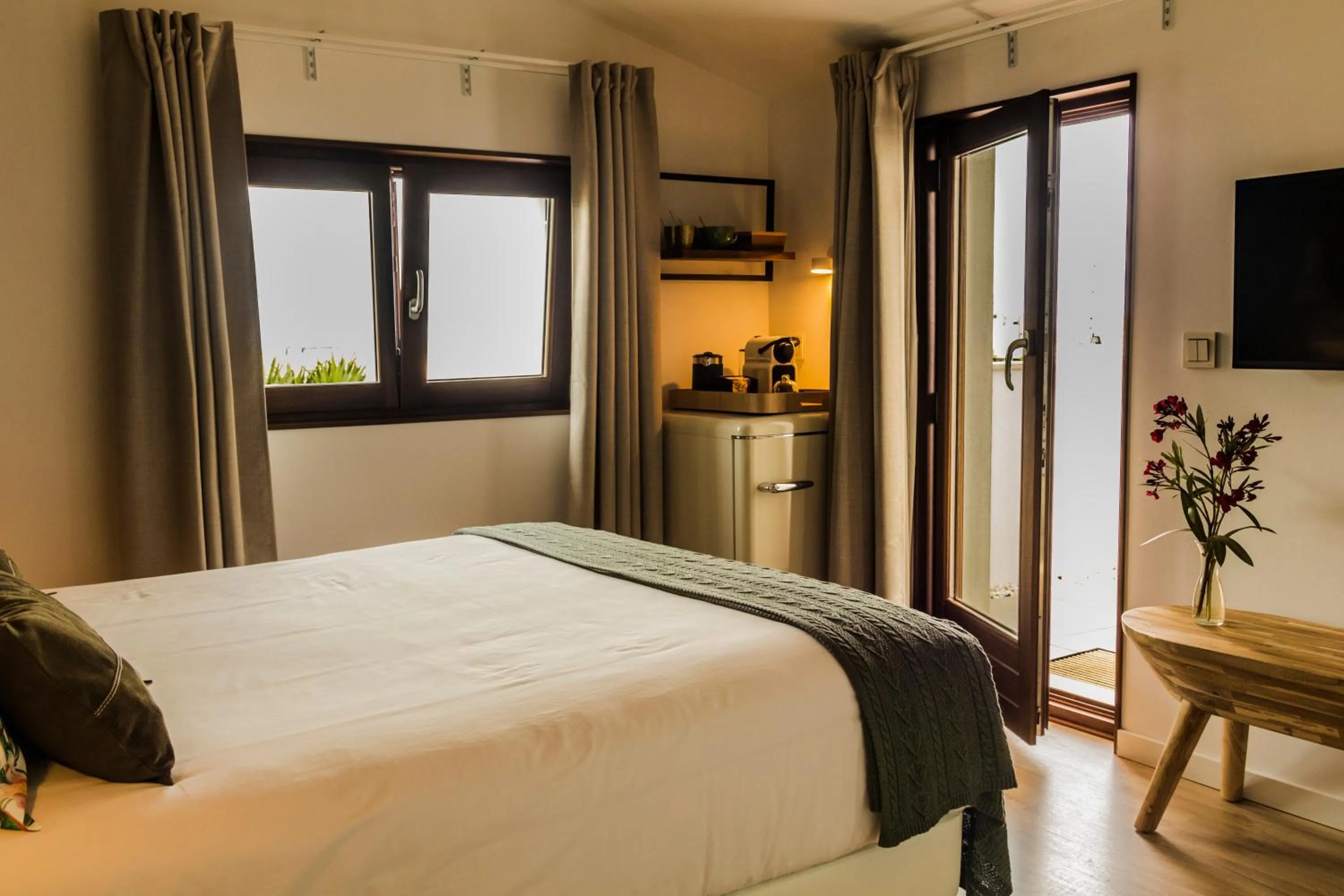 Bed in Hostal del vino LA COSTERA