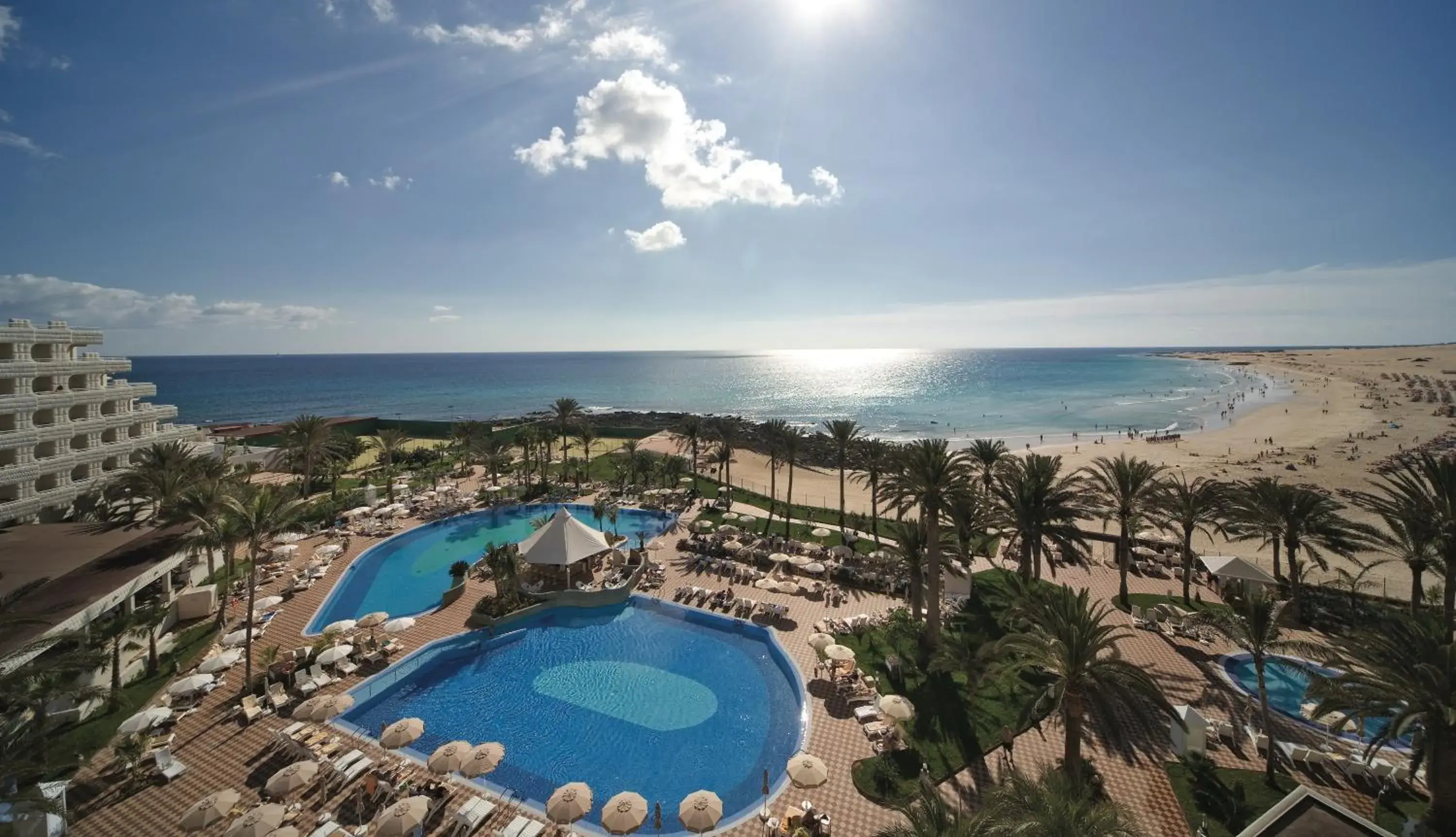 Bird's eye view in Hotel Riu Palace Tres Islas Bird's eye view in Hotel Riu Palace Tres Islas