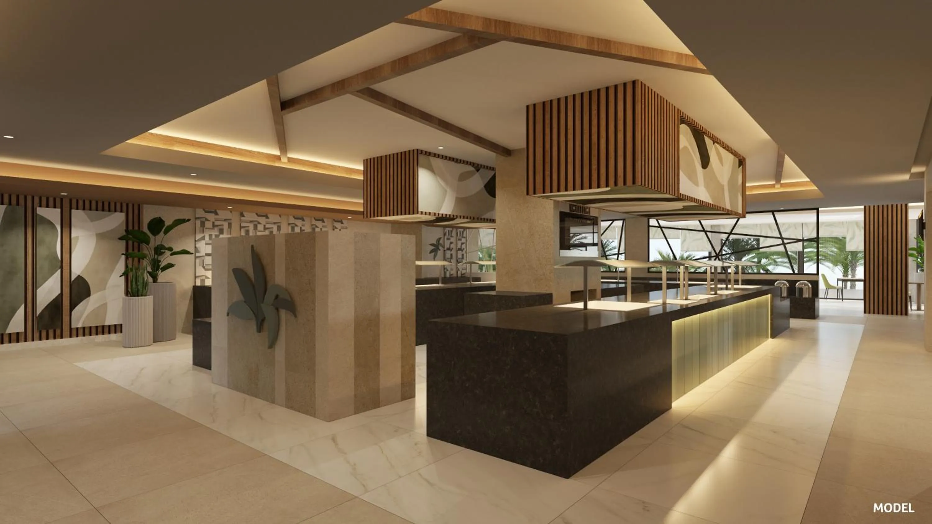 Dining area in Hotel Riu Palace Nautilus - Adults Only