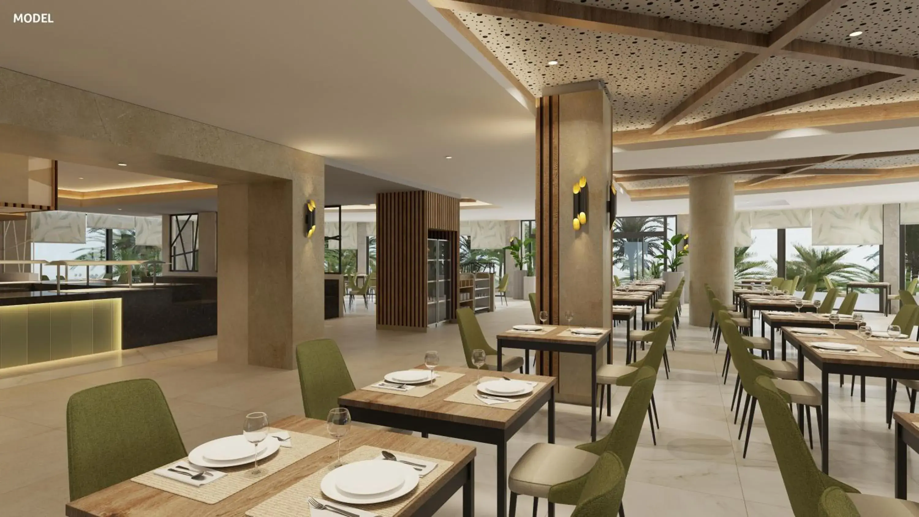 Dining area in Hotel Riu Palace Nautilus - Adults Only Dining area in Hotel Riu Palace Nautilus - Adults Only