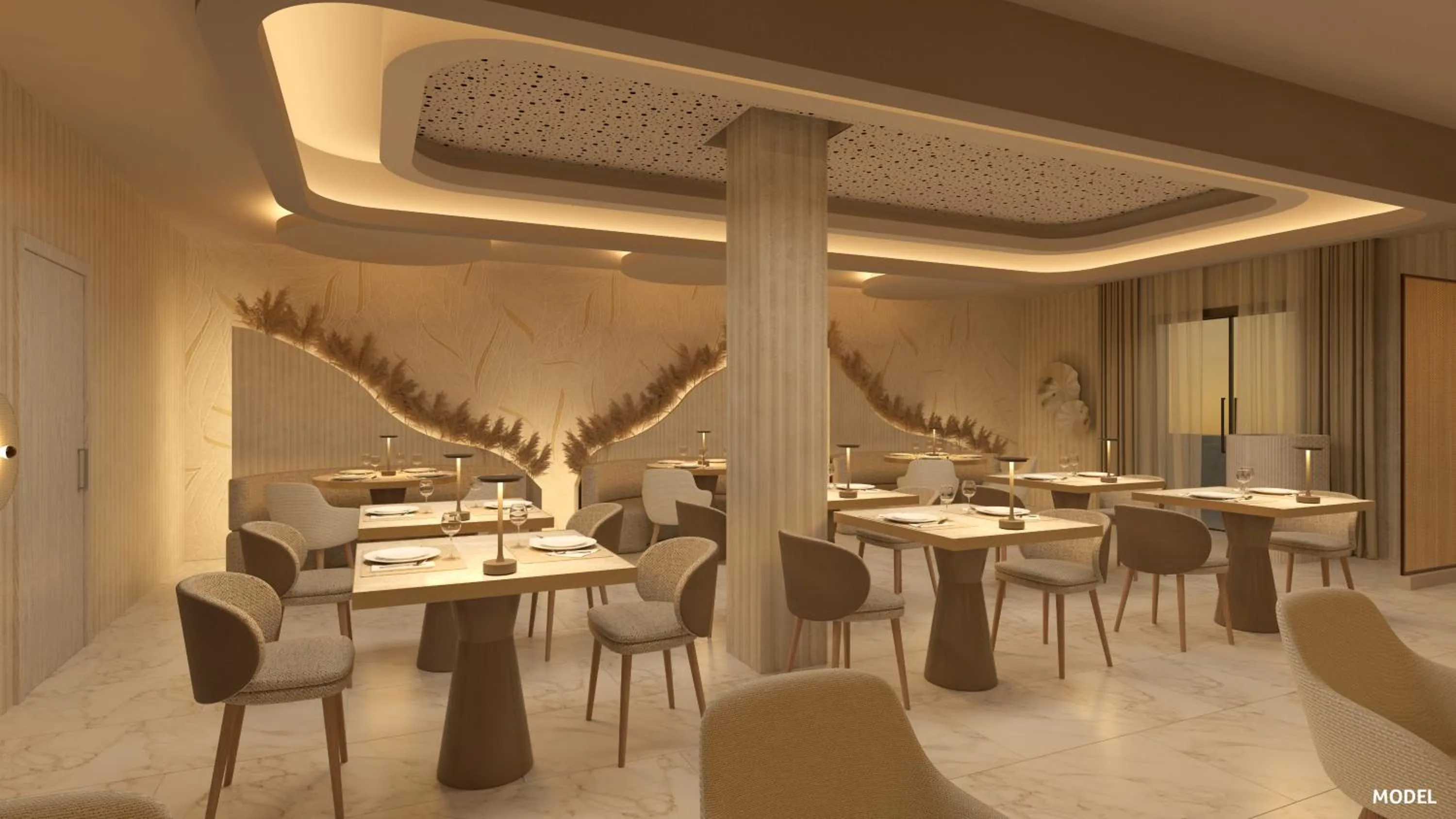 Dining area in Hotel Riu Palace Nautilus - Adults Only