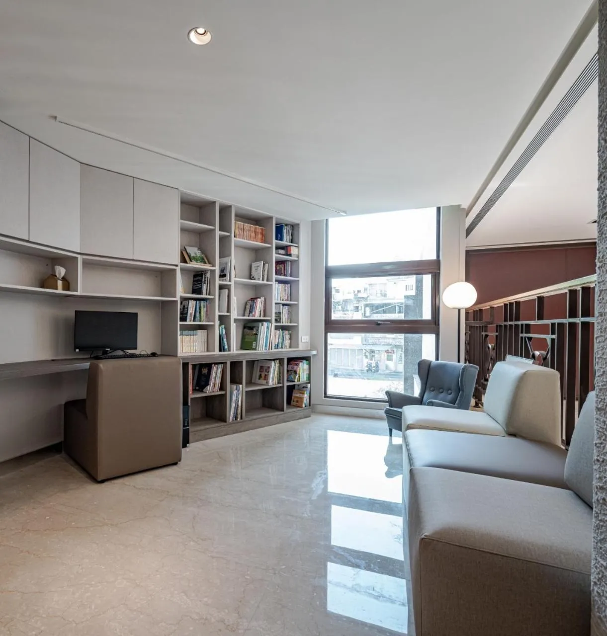 Library in Crownshine Resort