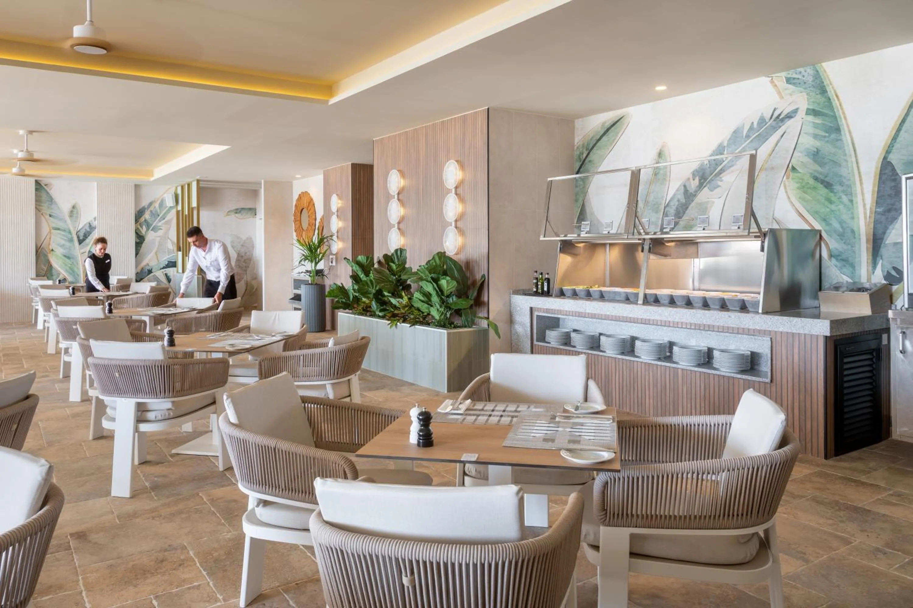 Dining area in Hotel Riu Palace Calypso - Adults Only