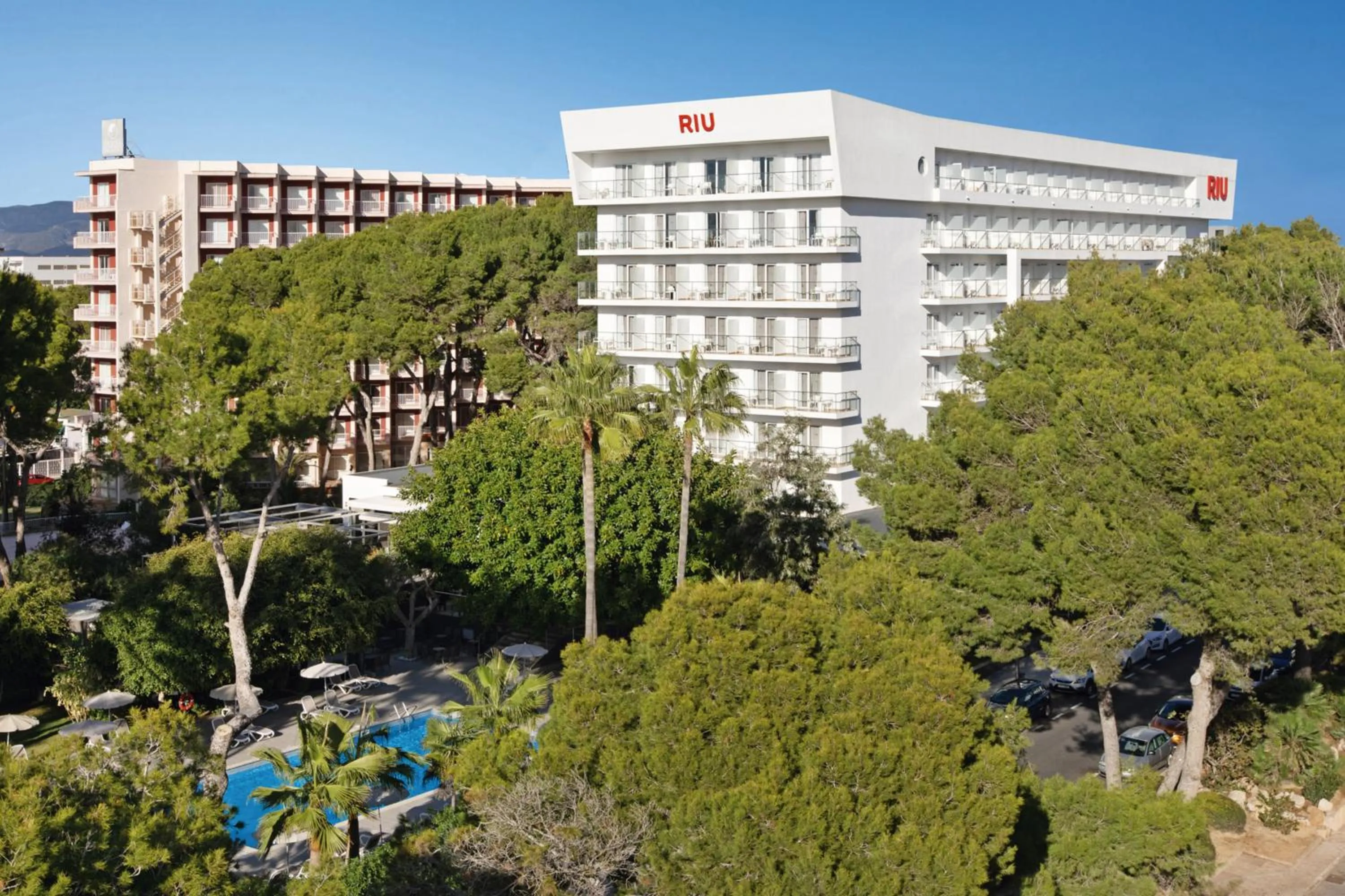 Property building in Hotel Riu Festival