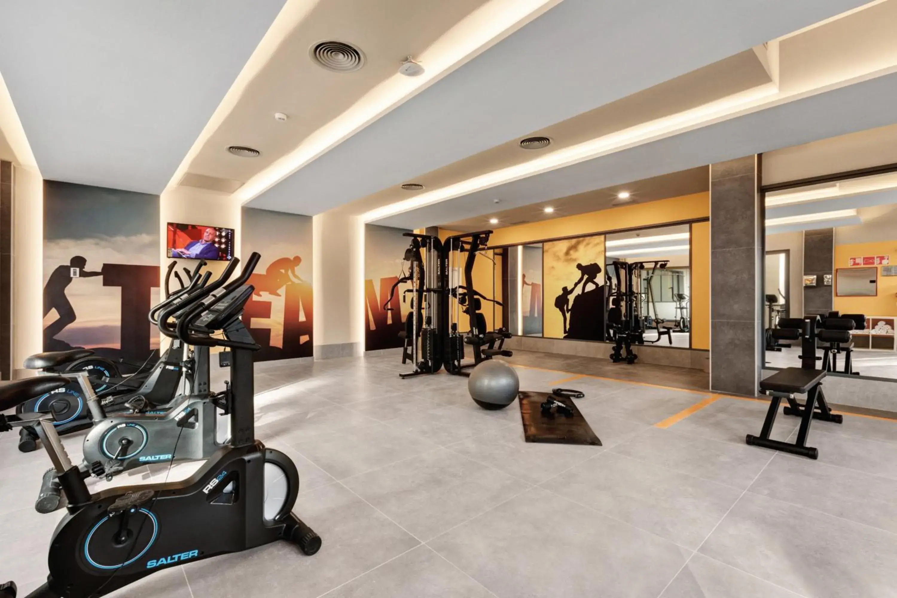 Fitness centre/facilities in Hotel Riu Playa Park - 0'0 All Inclusive Fitness centre/facilities in Hotel Riu Playa Park - 0'0 All Inclusive
