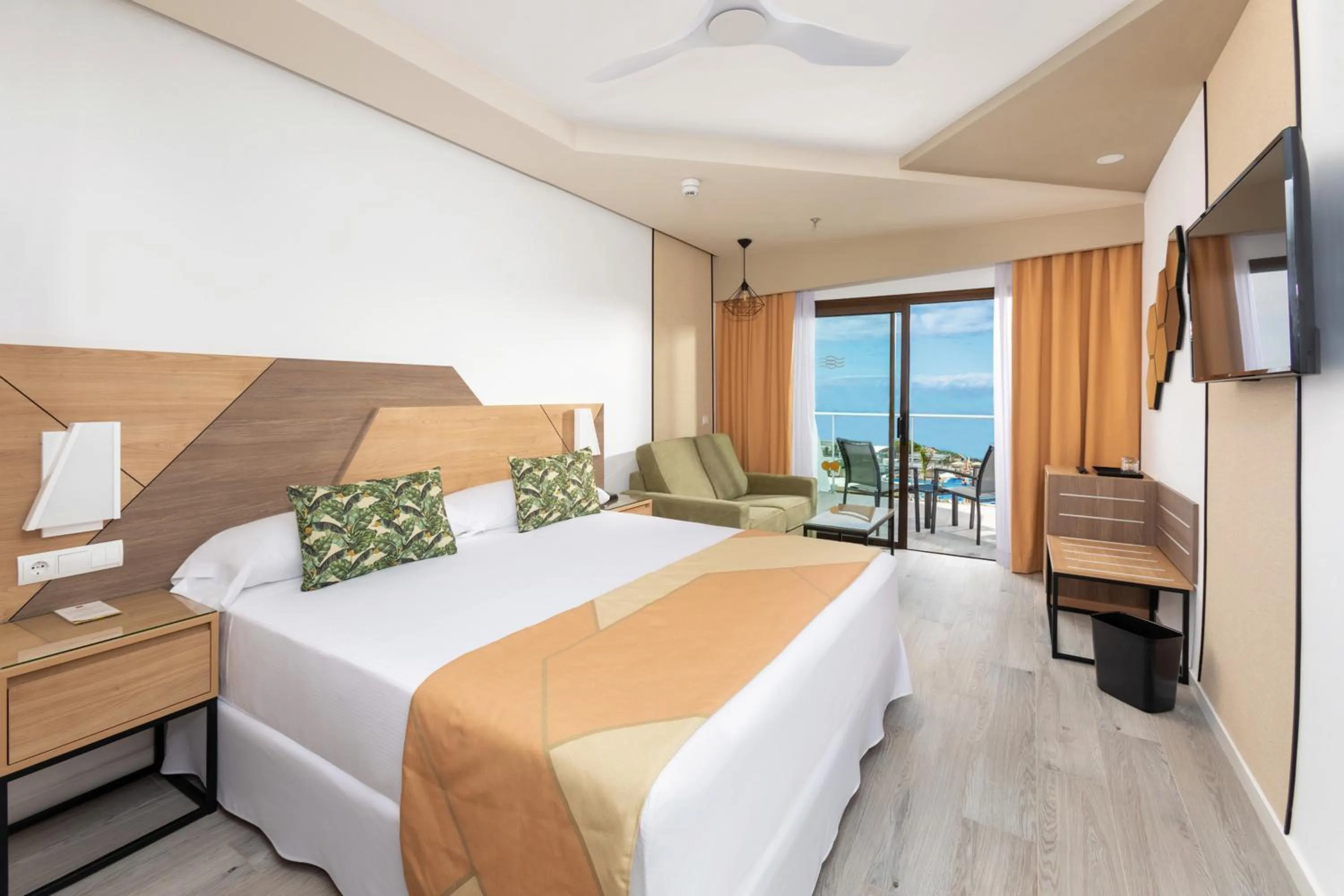 TV and multimedia, Bed in Hotel Riu Buenavista - All Inclusive