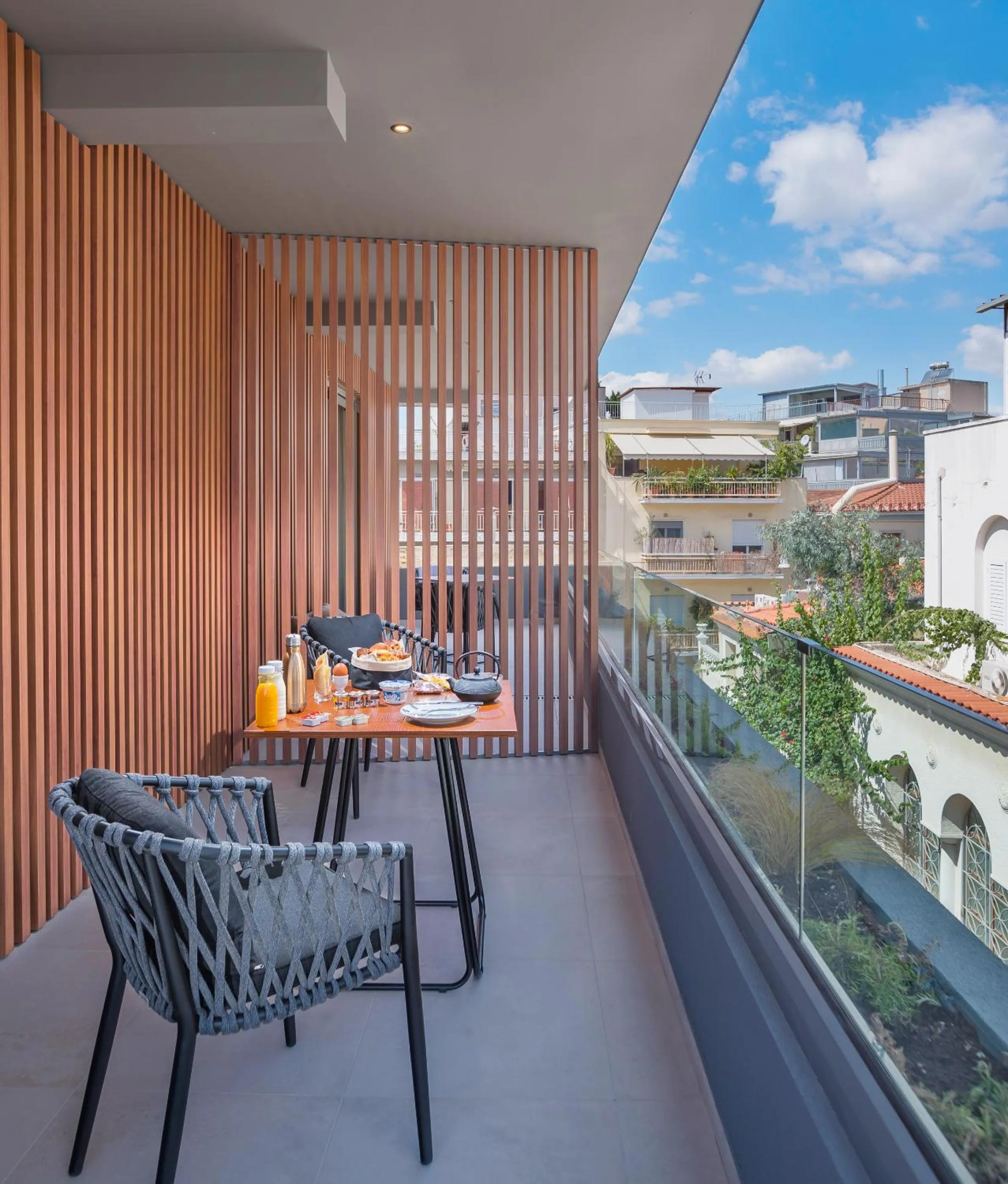Balcony/Terrace in The Residence Christokopidou Hotel & Spa