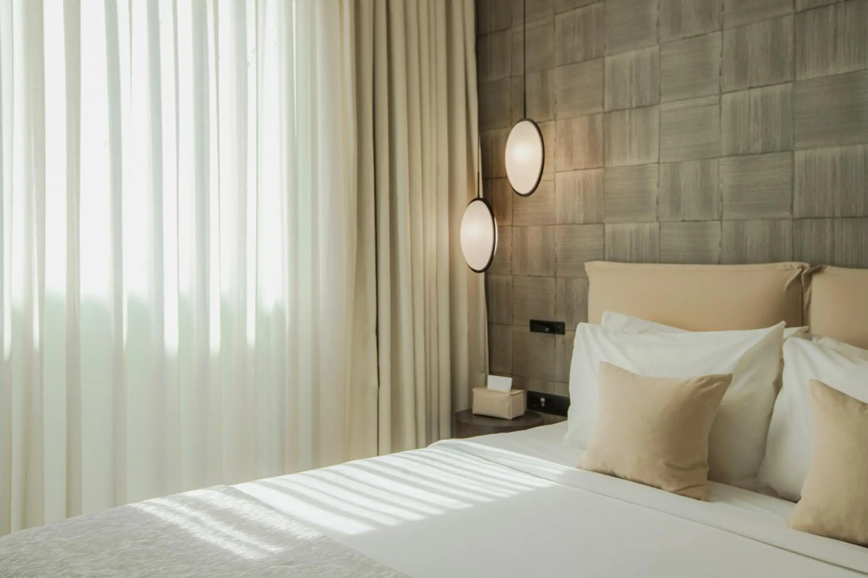 Bed in The Residence Christokopidou Hotel & Spa Bed in The Residence Christokopidou Hotel & Spa