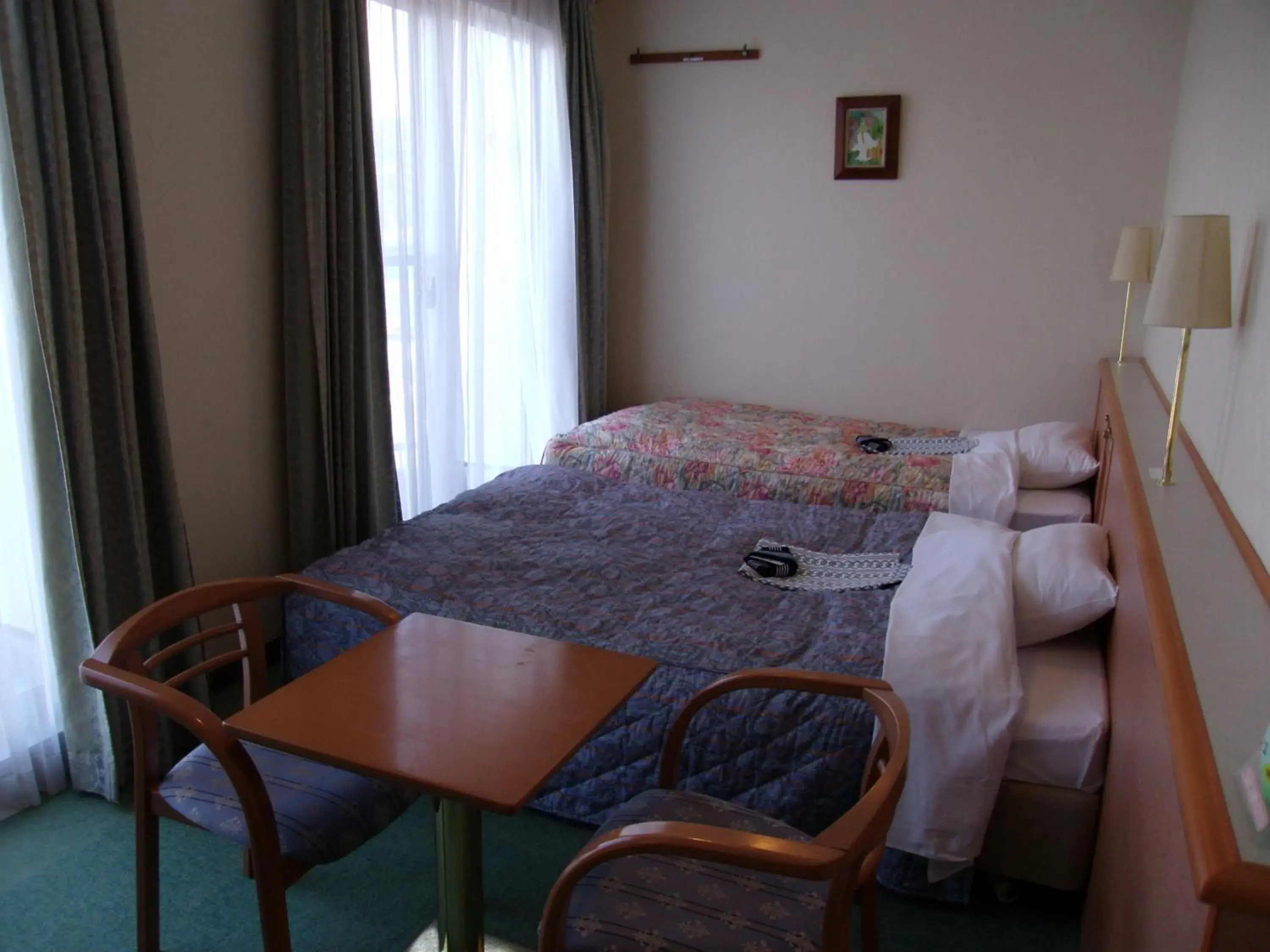 Bed in Hotel Big Marine Amami Bed in Hotel Big Marine Amami