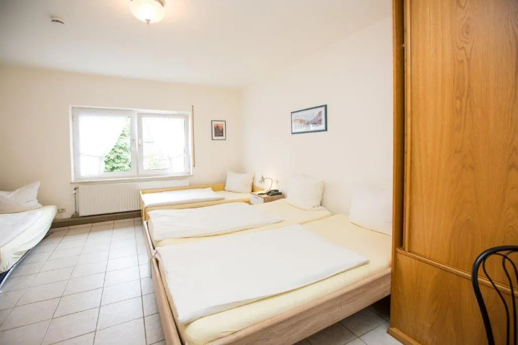 Bed in Hotel Pizzeria VENEZIA