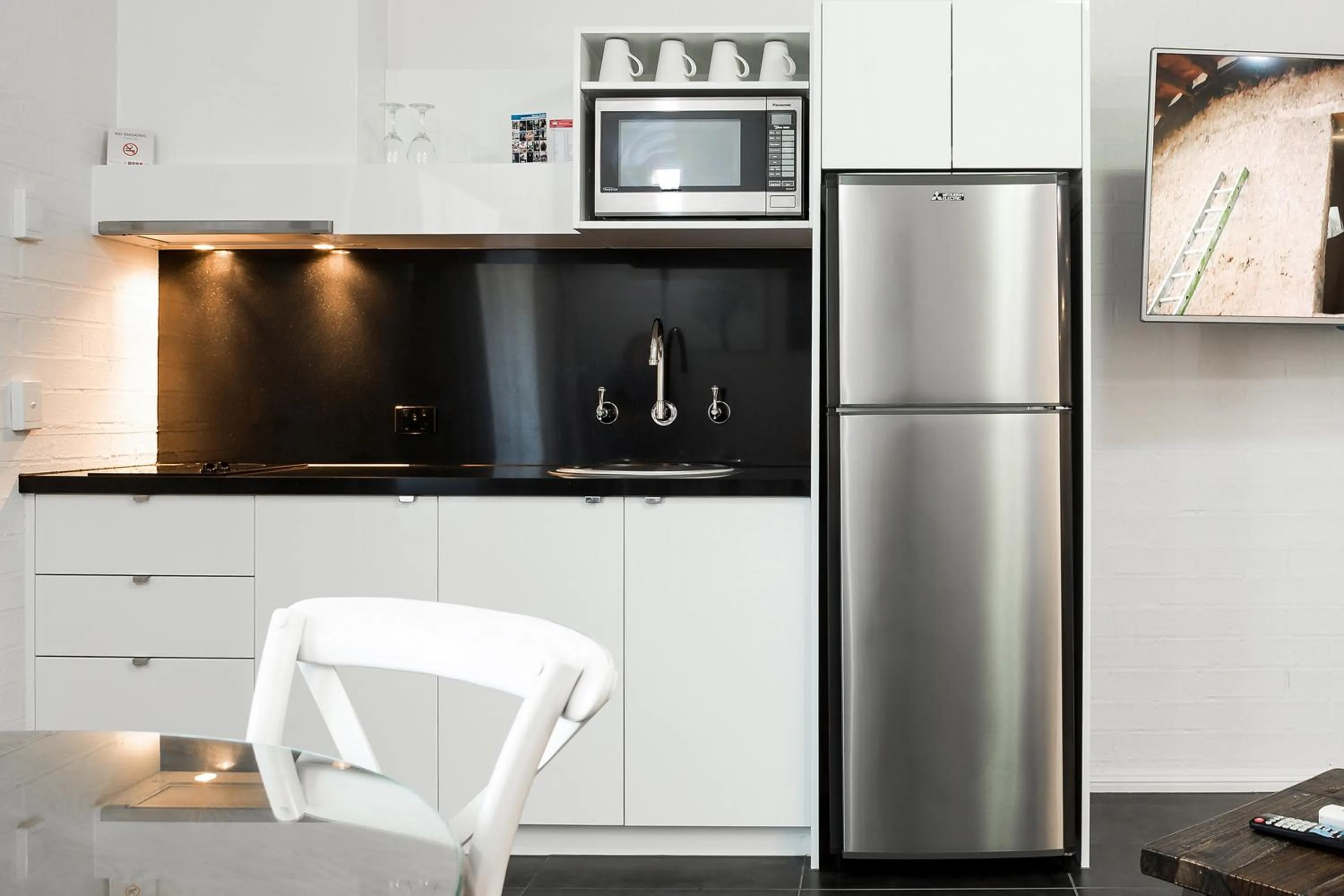Coffee/tea facilities in Blazing Stump Motel & Suites