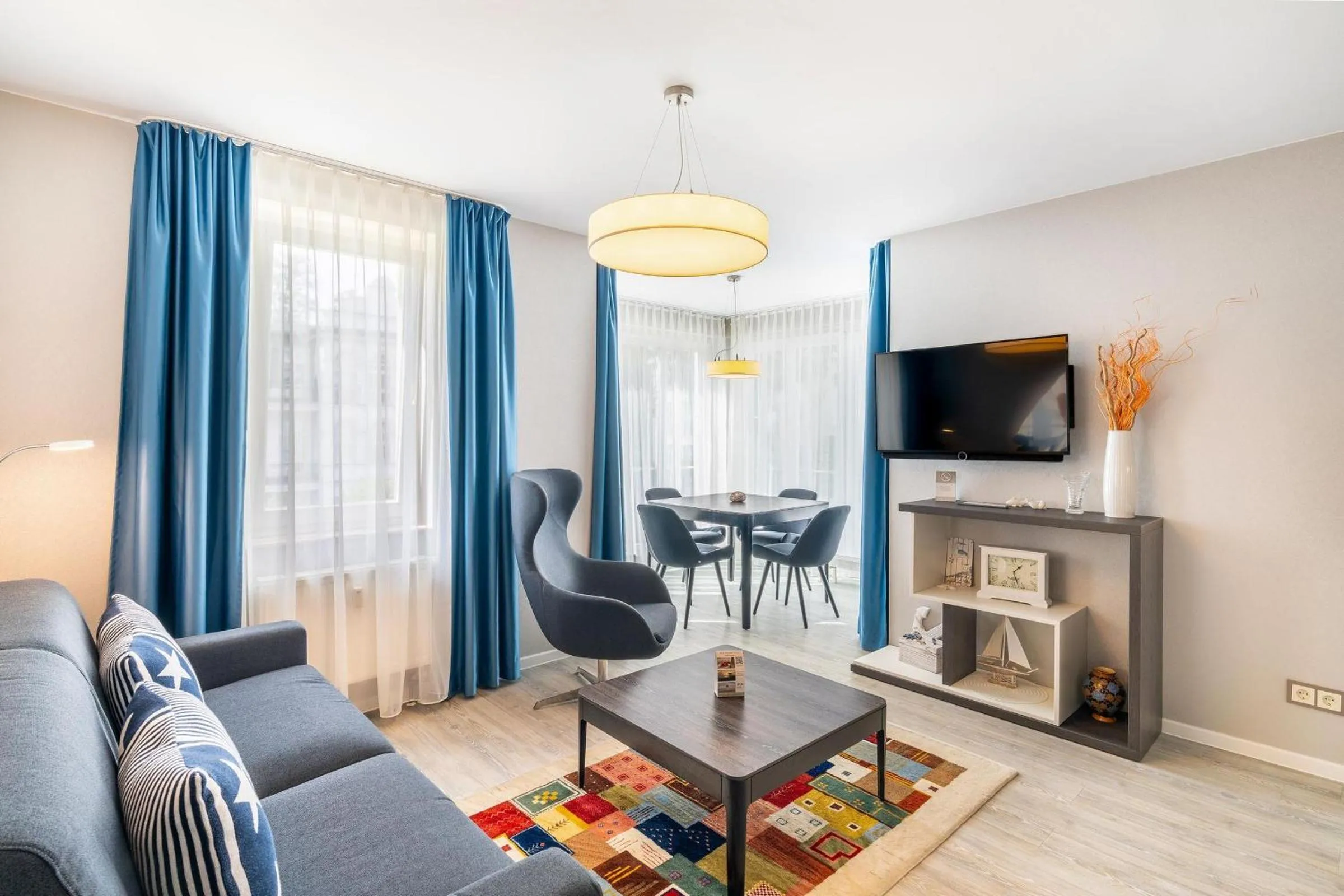 Seating area in SEETELHOTEL Ostseeresidenz Bansin