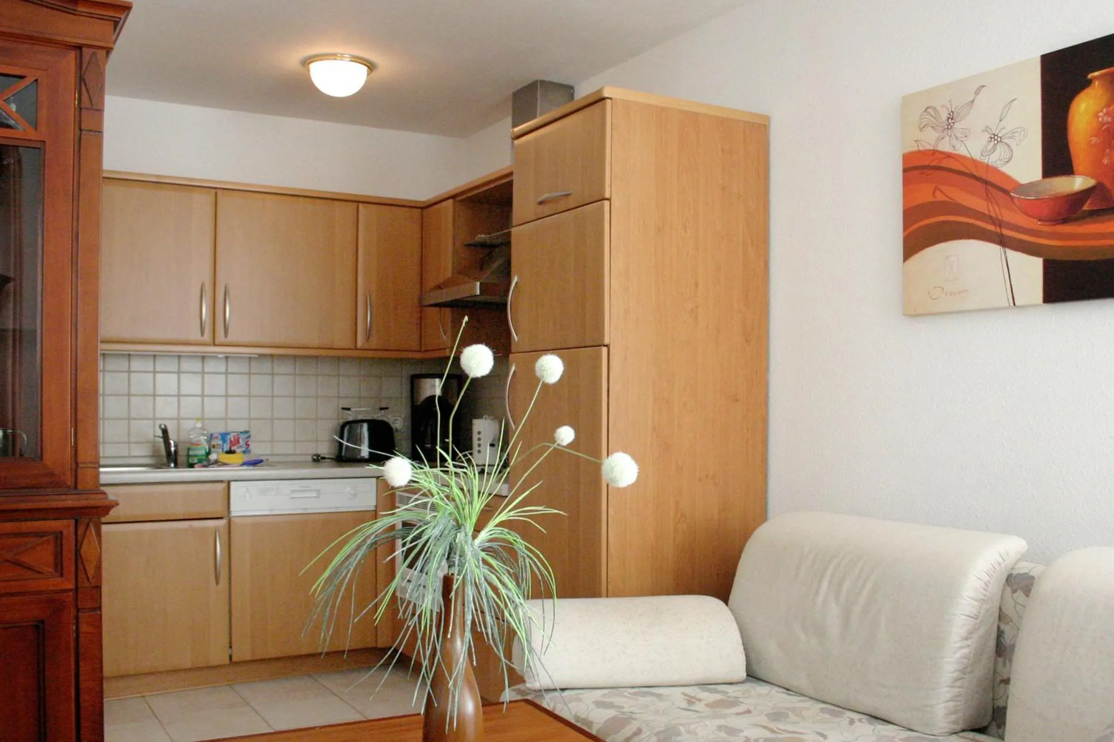 Kitchen or kitchenette in SEETELHOTEL Ostseeresidenz Bansin