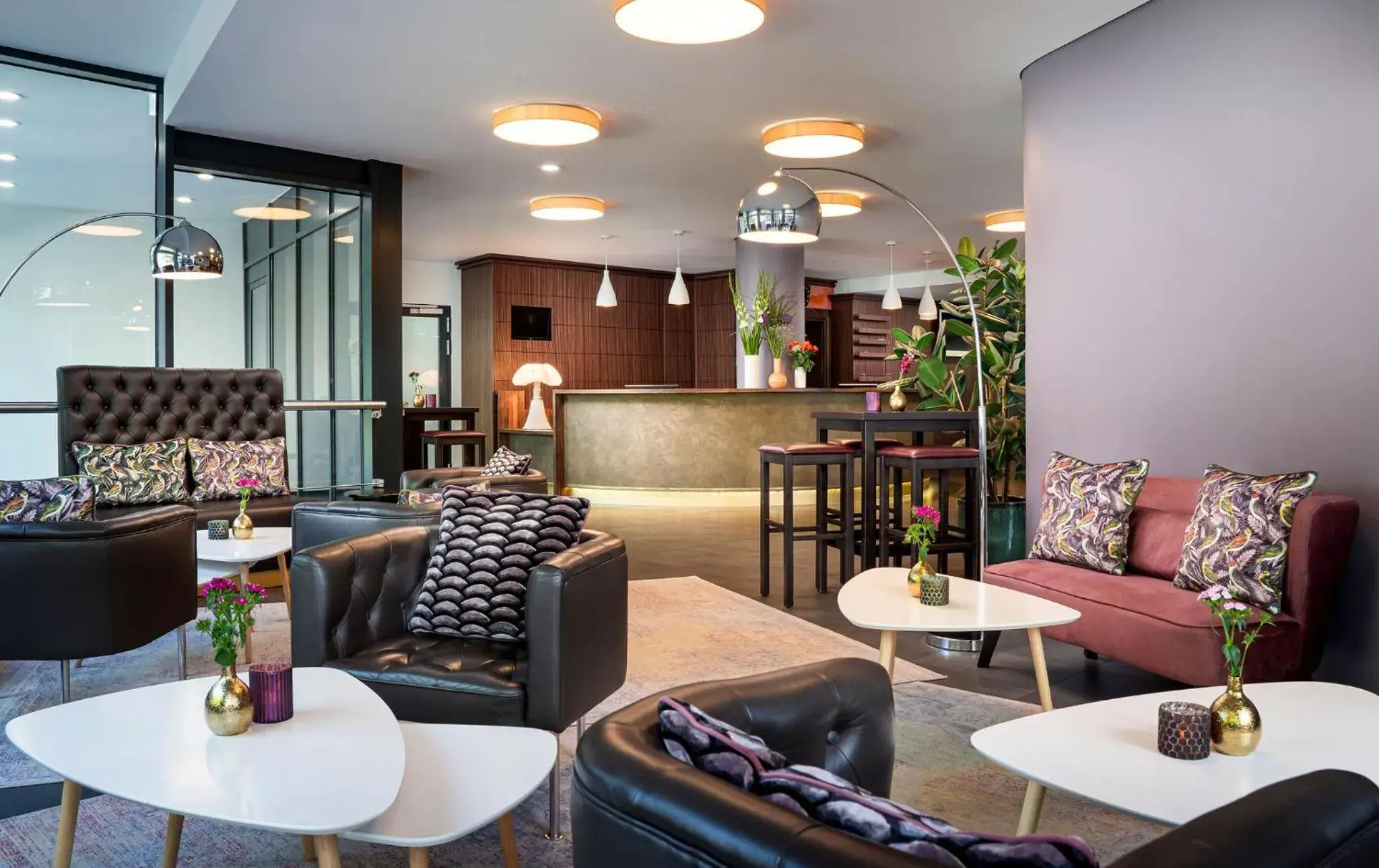 Lounge or bar in Stadthotel am Römerturm Lounge or bar in Stadthotel am Römerturm