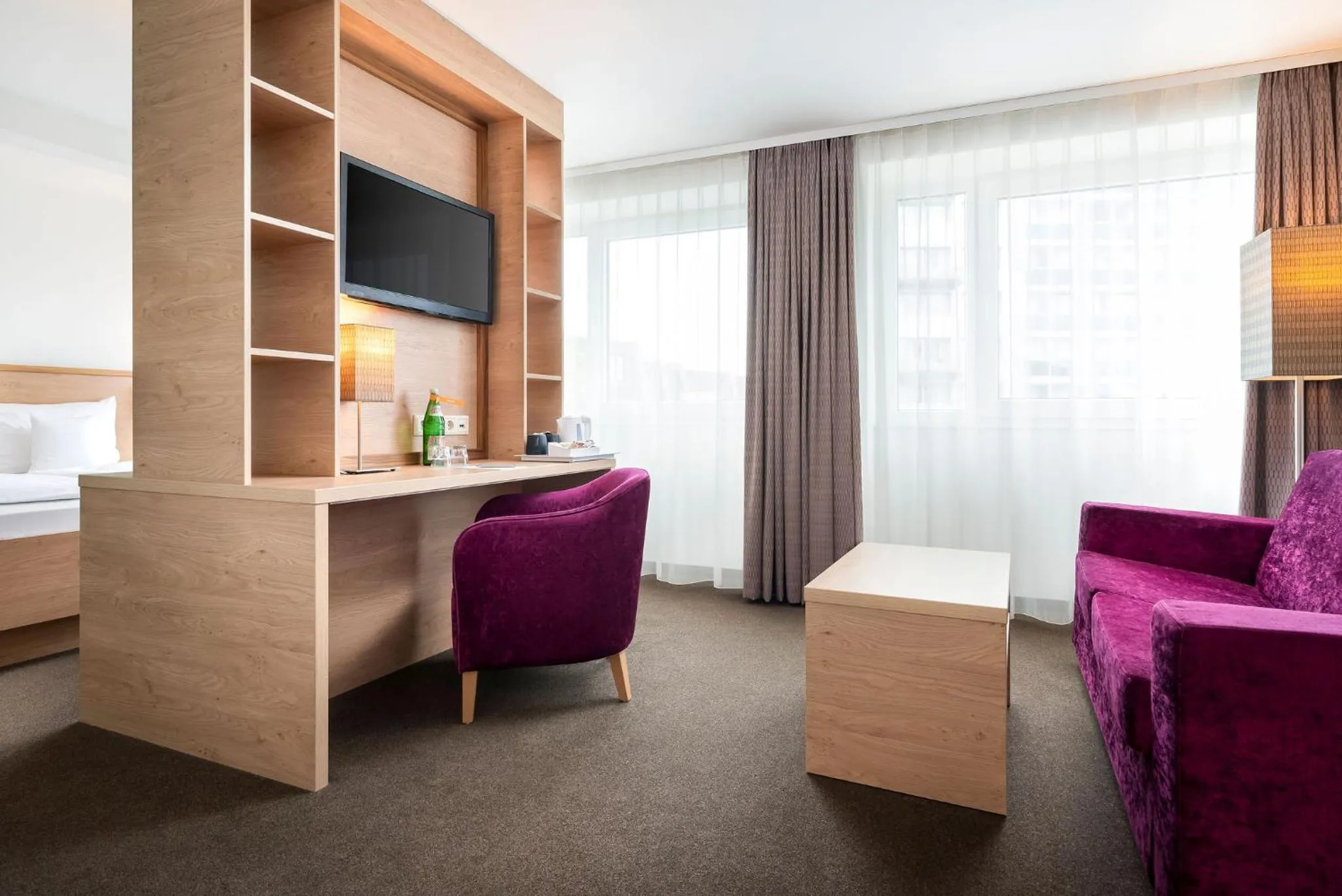 Photo of the whole room, Bed in Stadthotel am Römerturm