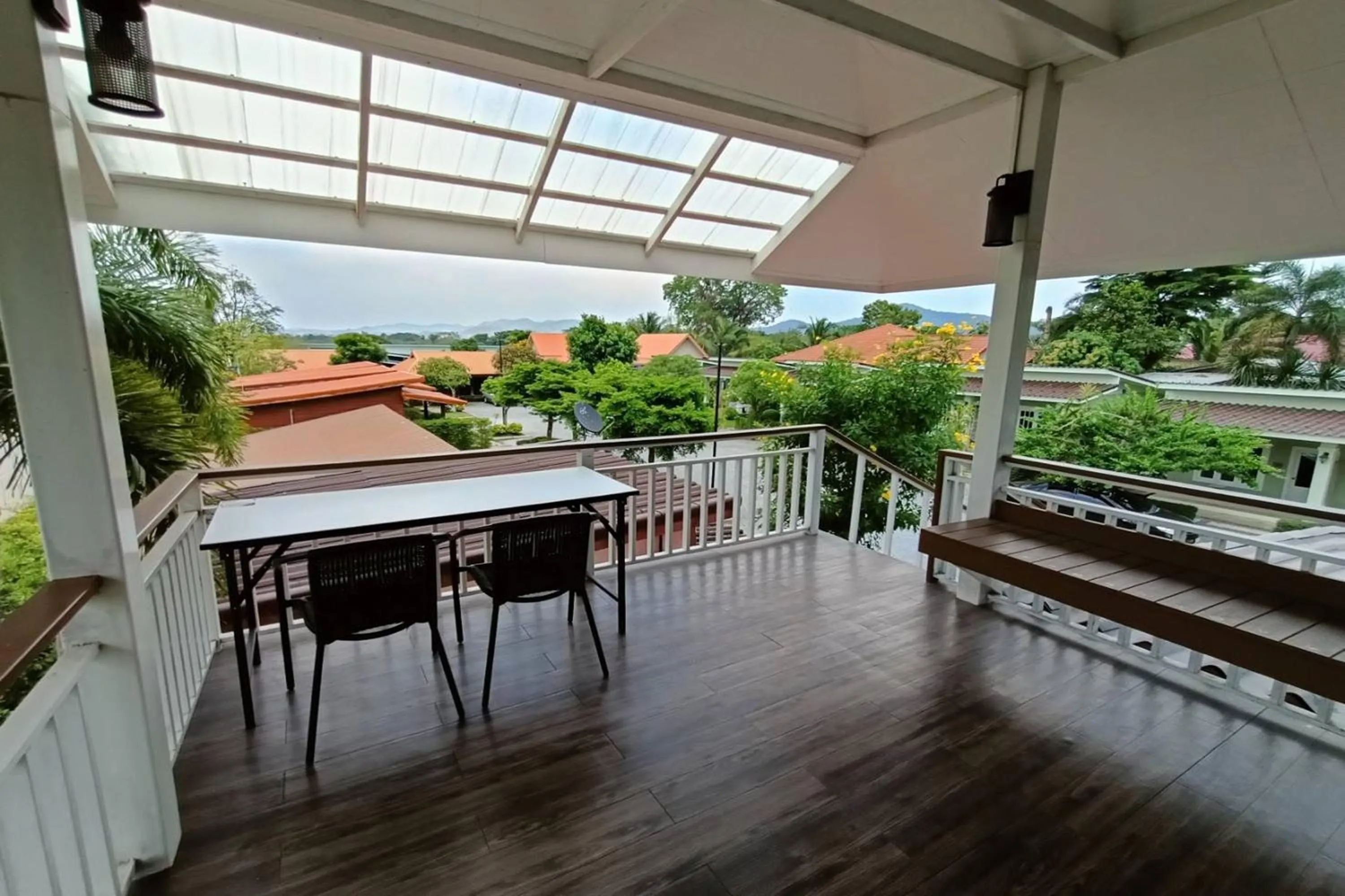 Balcony/Terrace in Aob-Oun Homestay