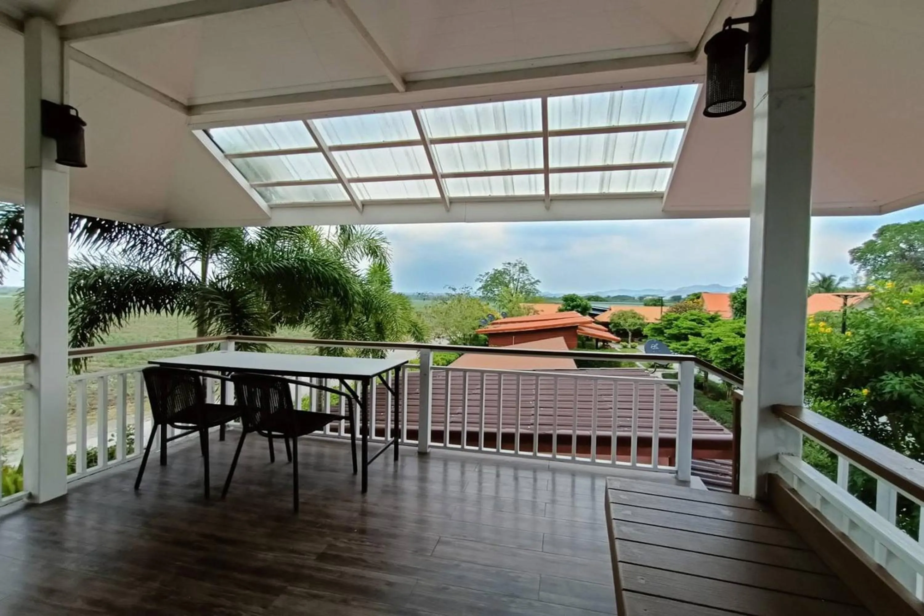 Balcony/Terrace in Aob-Oun Homestay
