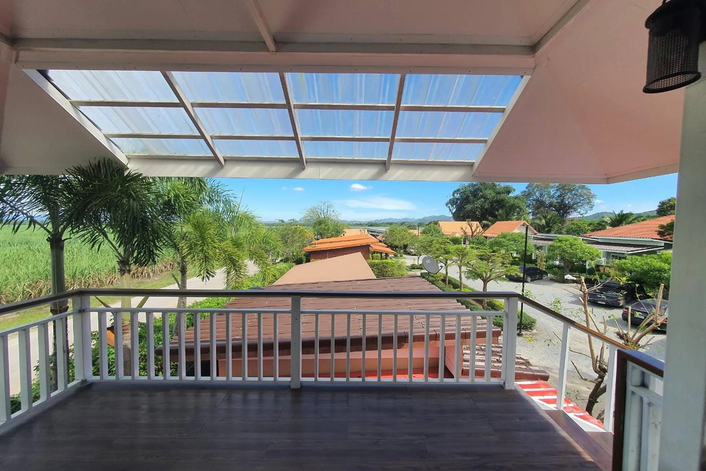 Balcony/Terrace in Aob-Oun Homestay