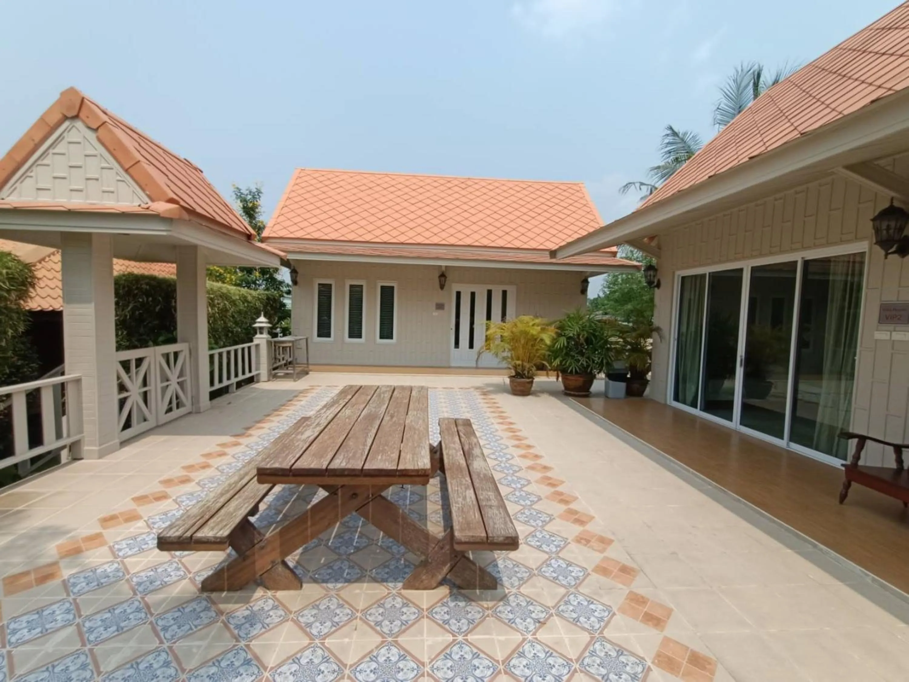 Patio in Aob-Oun Homestay