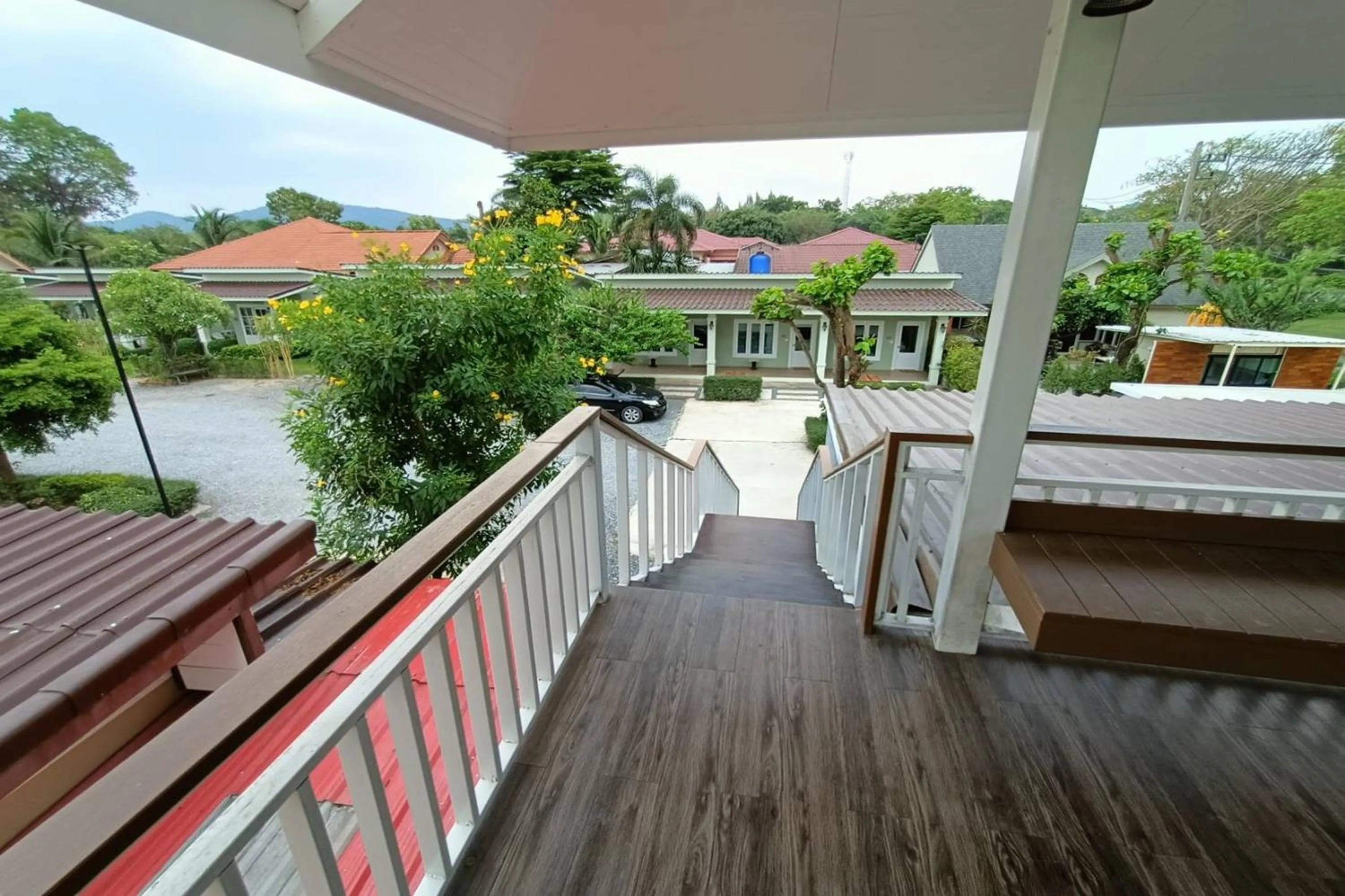 Balcony/Terrace in Aob-Oun Homestay