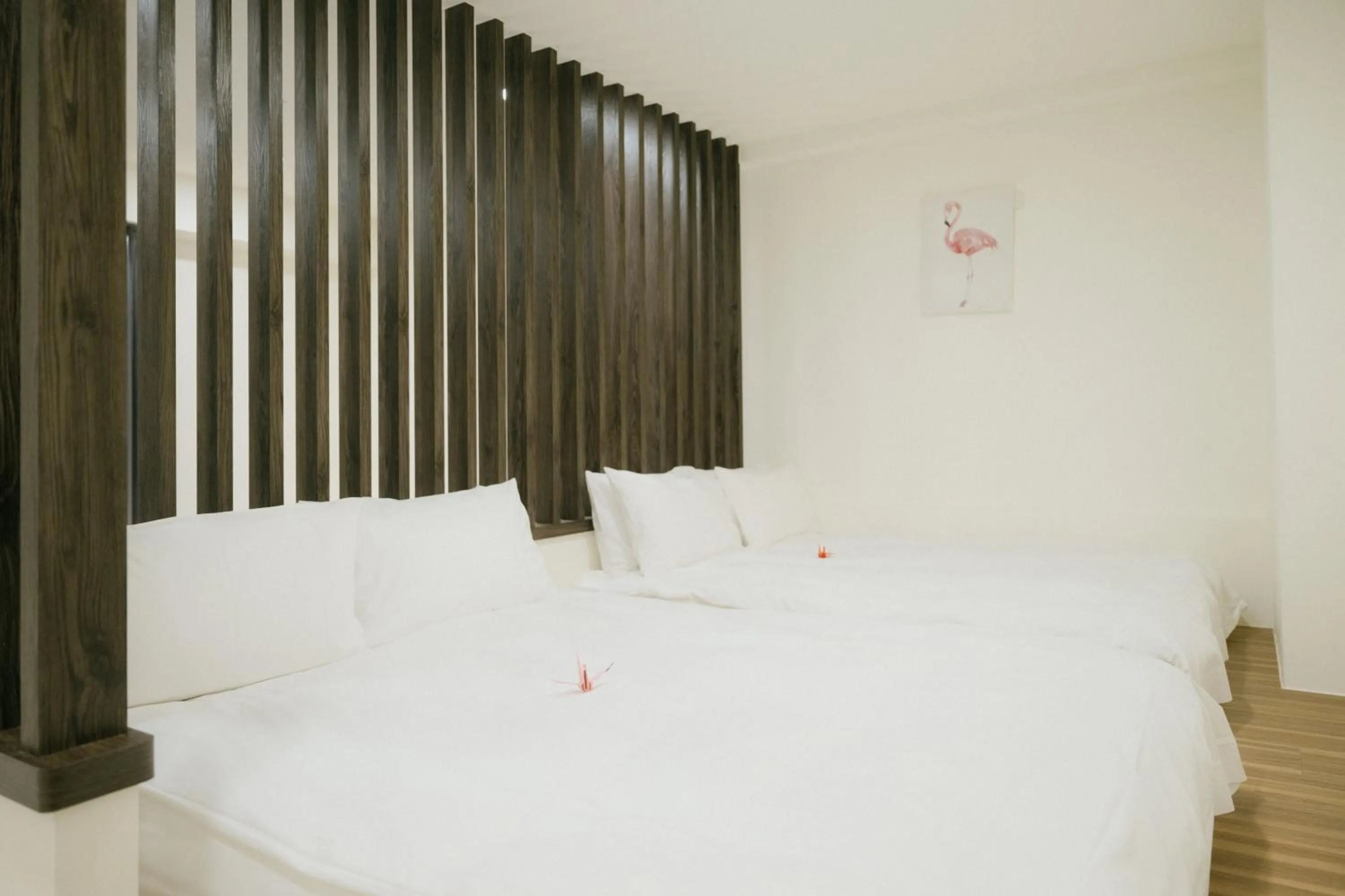 On site, Bed in 金金禮寓Solis hotel