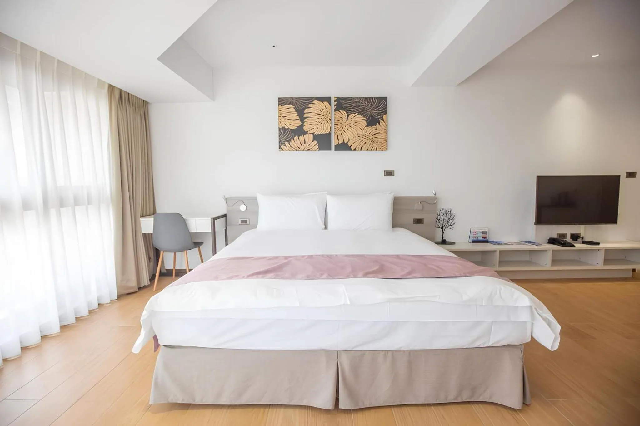 Photo of the whole room, Bed in 金金禮寓Solis hotel