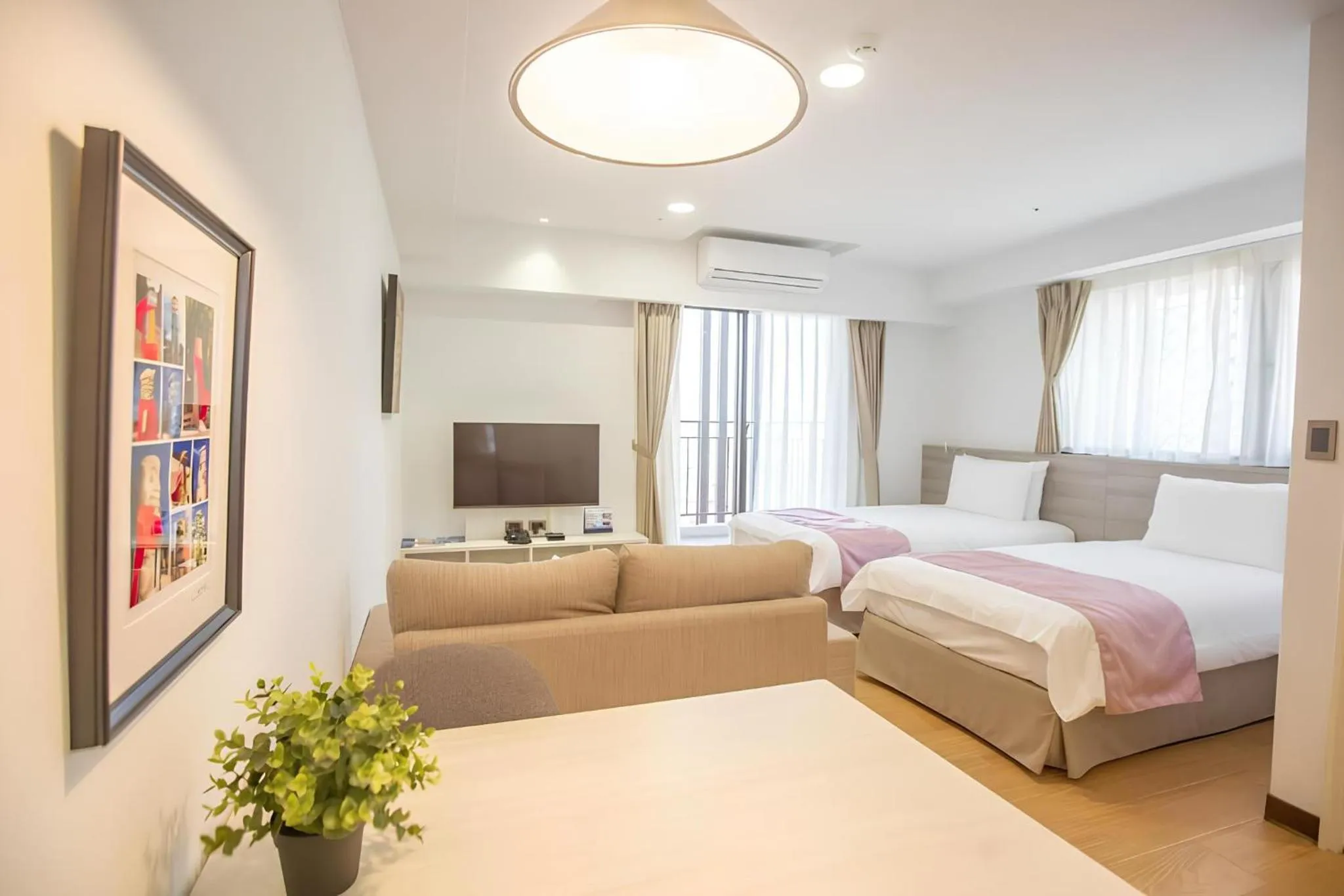 On site, Bed in 金金禮寓Solis hotel