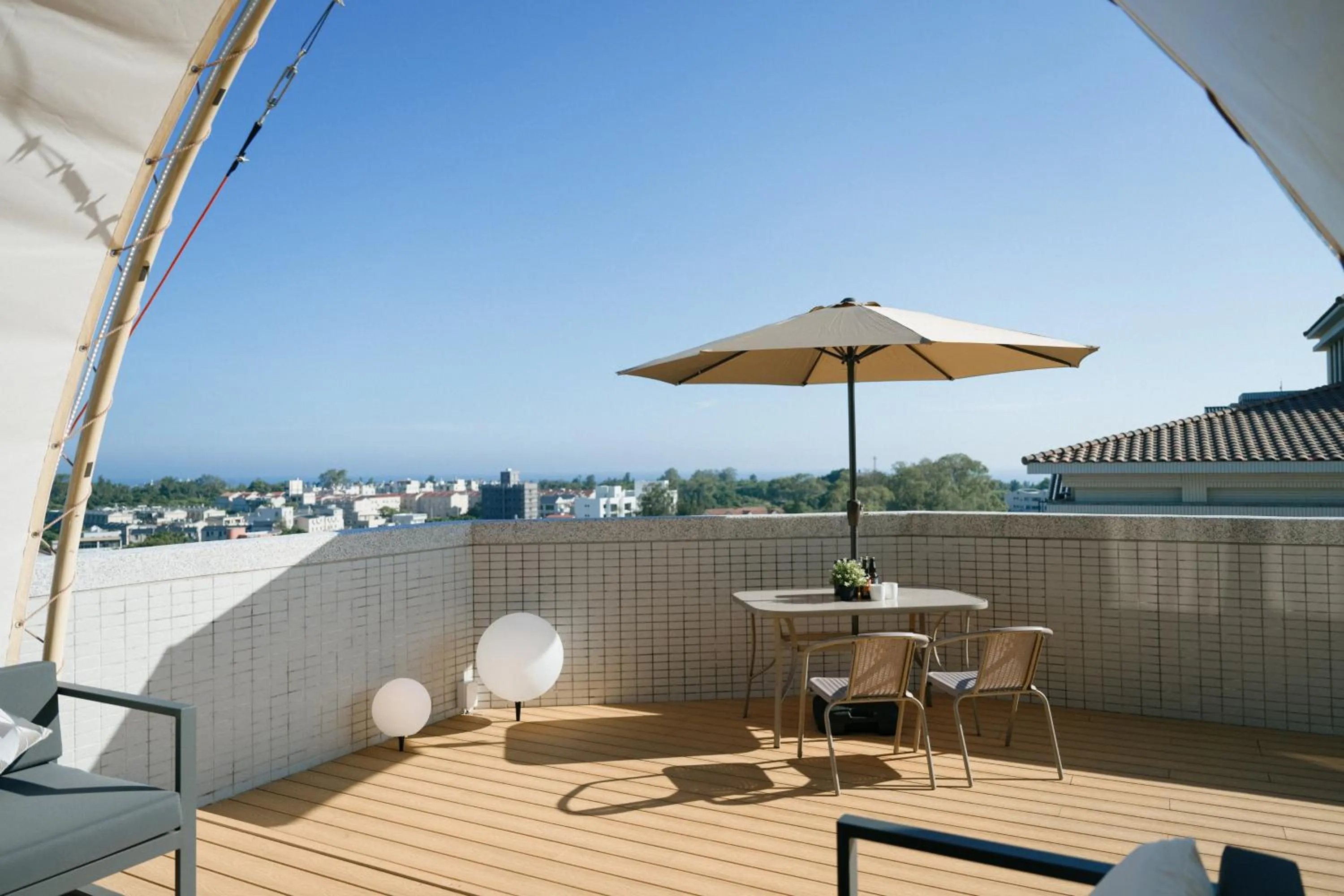 Patio in 金金禮寓Solis hotel