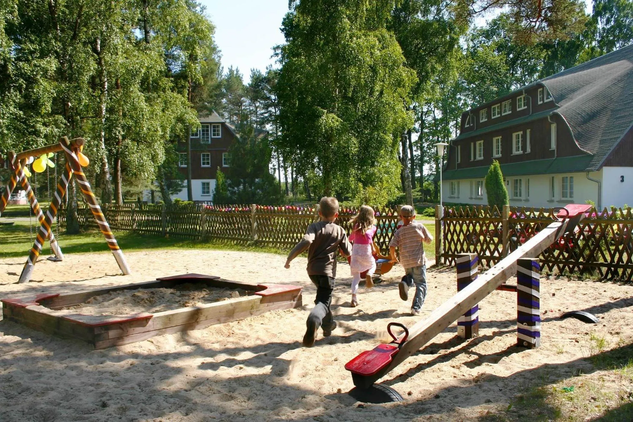 Children play ground in TUI SUNEO Kinderresort Ihr entspannter Familienurlaub mit Abenteuerspielplatz & der längsten Wasserrutsche im deutschen Teil der Insel Usedom