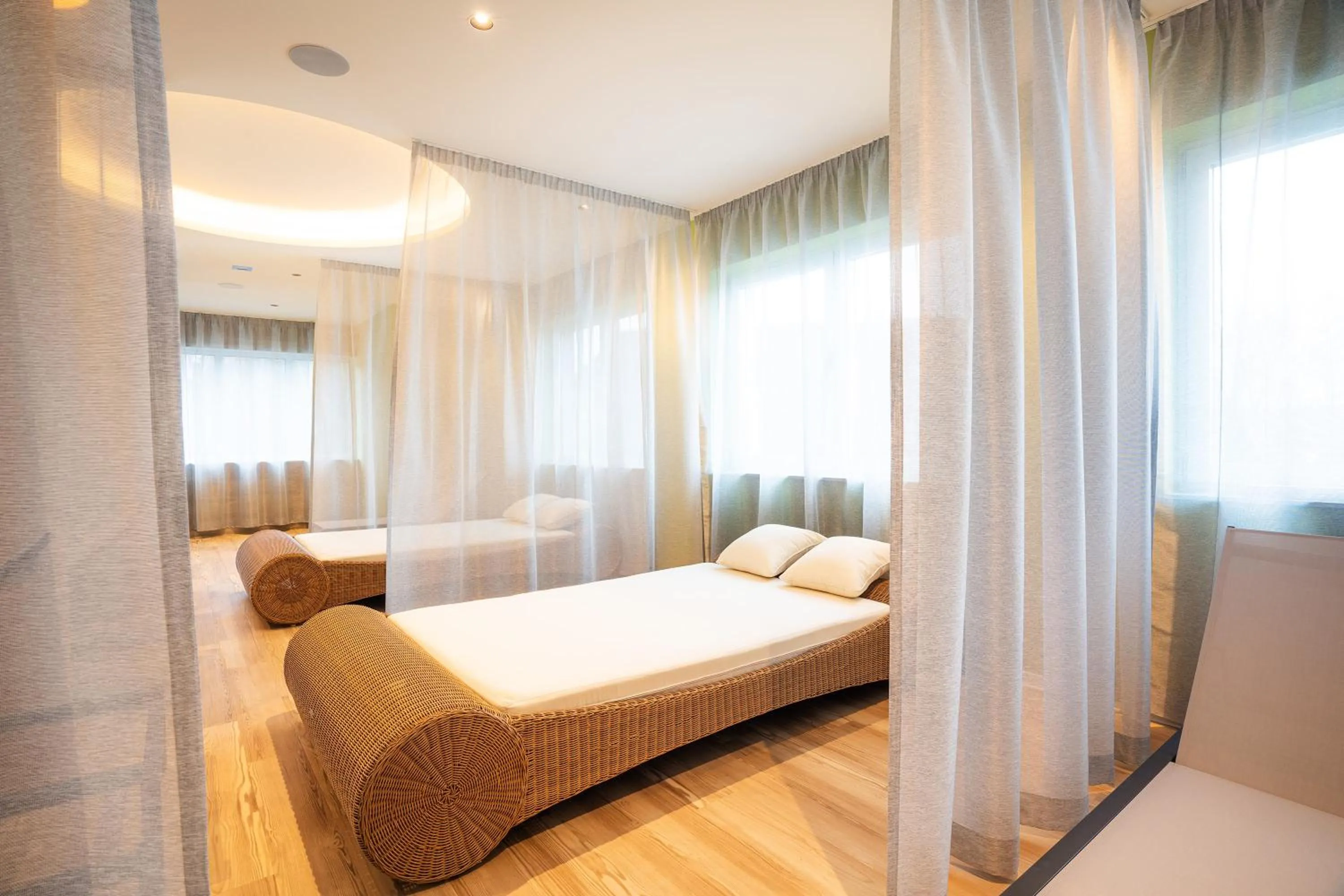 Spa and wellness centre/facilities, Bed in TUI SUNEO Kinderresort Ihr entspannter Familienurlaub mit Abenteuerspielplatz & der längsten Wasserrutsche im deutschen Teil der Insel Usedom