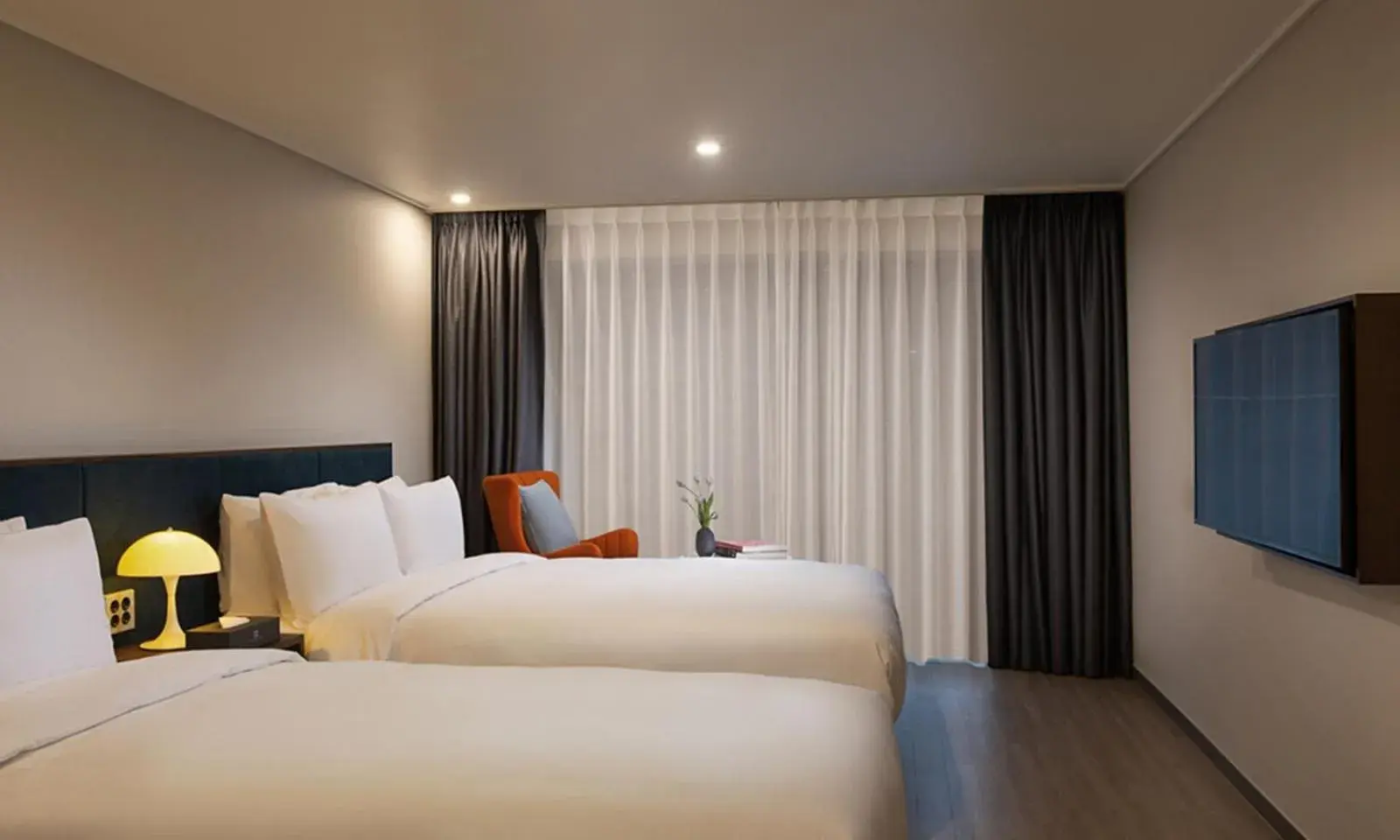 Bed in Busan Yeongmu Parade Hotel Haeundae Beach Bed in Busan Yeongmu Parade Hotel Haeundae Beach