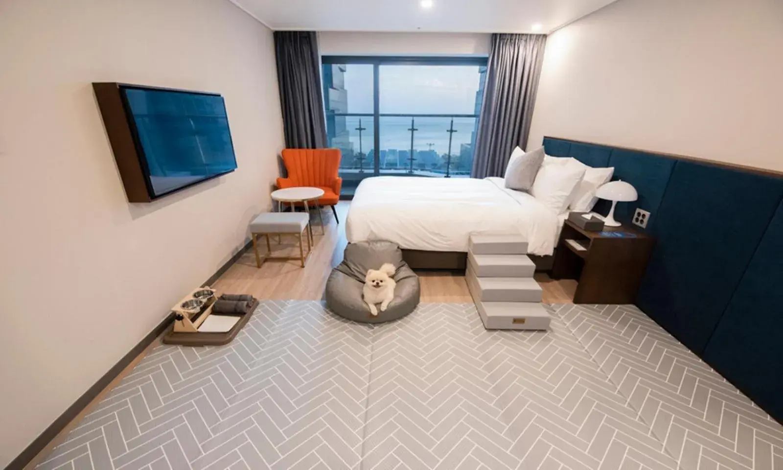 Bed in Busan Yeongmu Parade Hotel Haeundae Beach Bed in Busan Yeongmu Parade Hotel Haeundae Beach