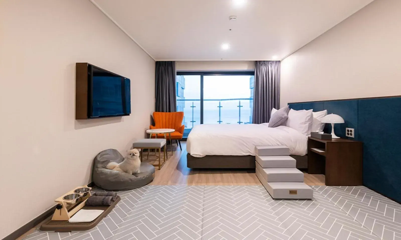 Bed in Busan Yeongmu Parade Hotel Haeundae Beach Bed in Busan Yeongmu Parade Hotel Haeundae Beach