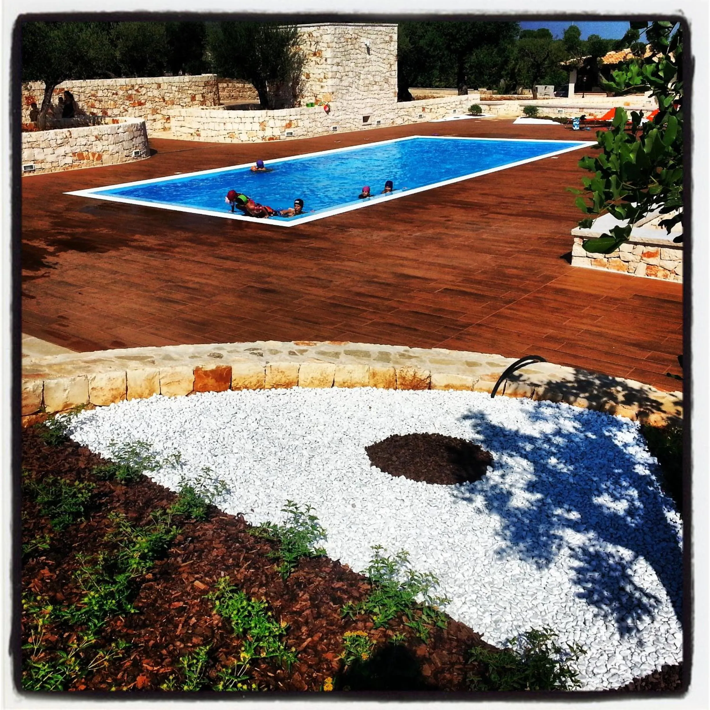 Swimming pool in B&B Fiano Marchione